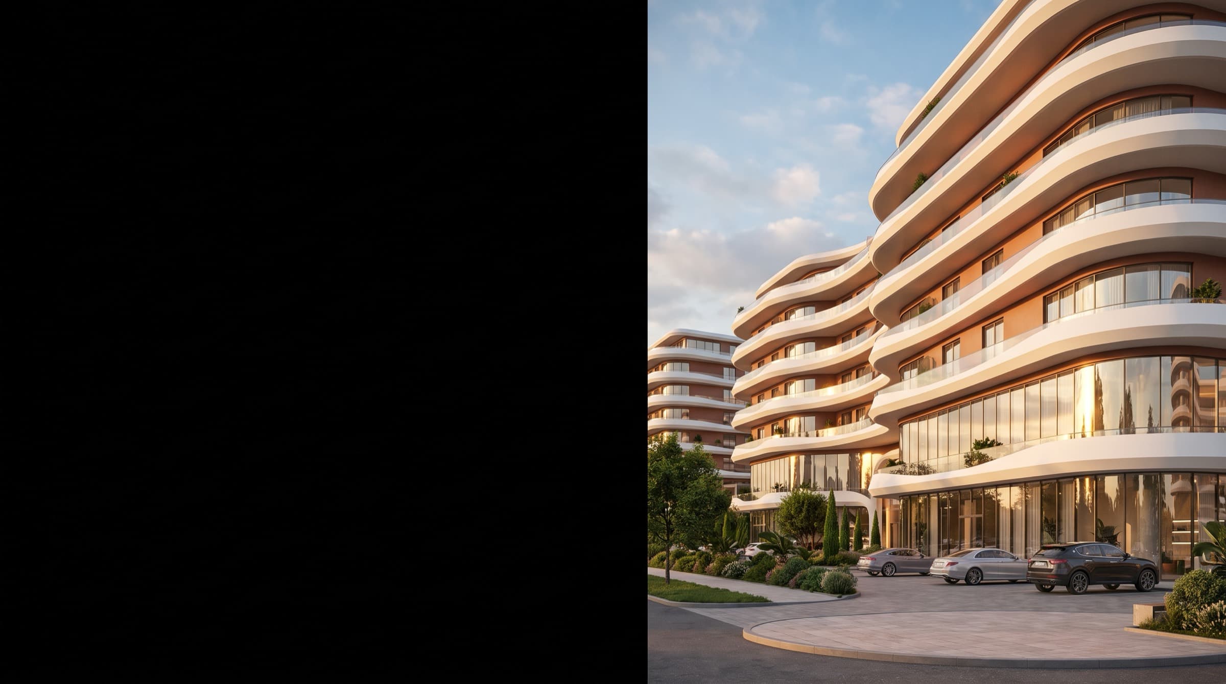 Modern residential complex in Oman