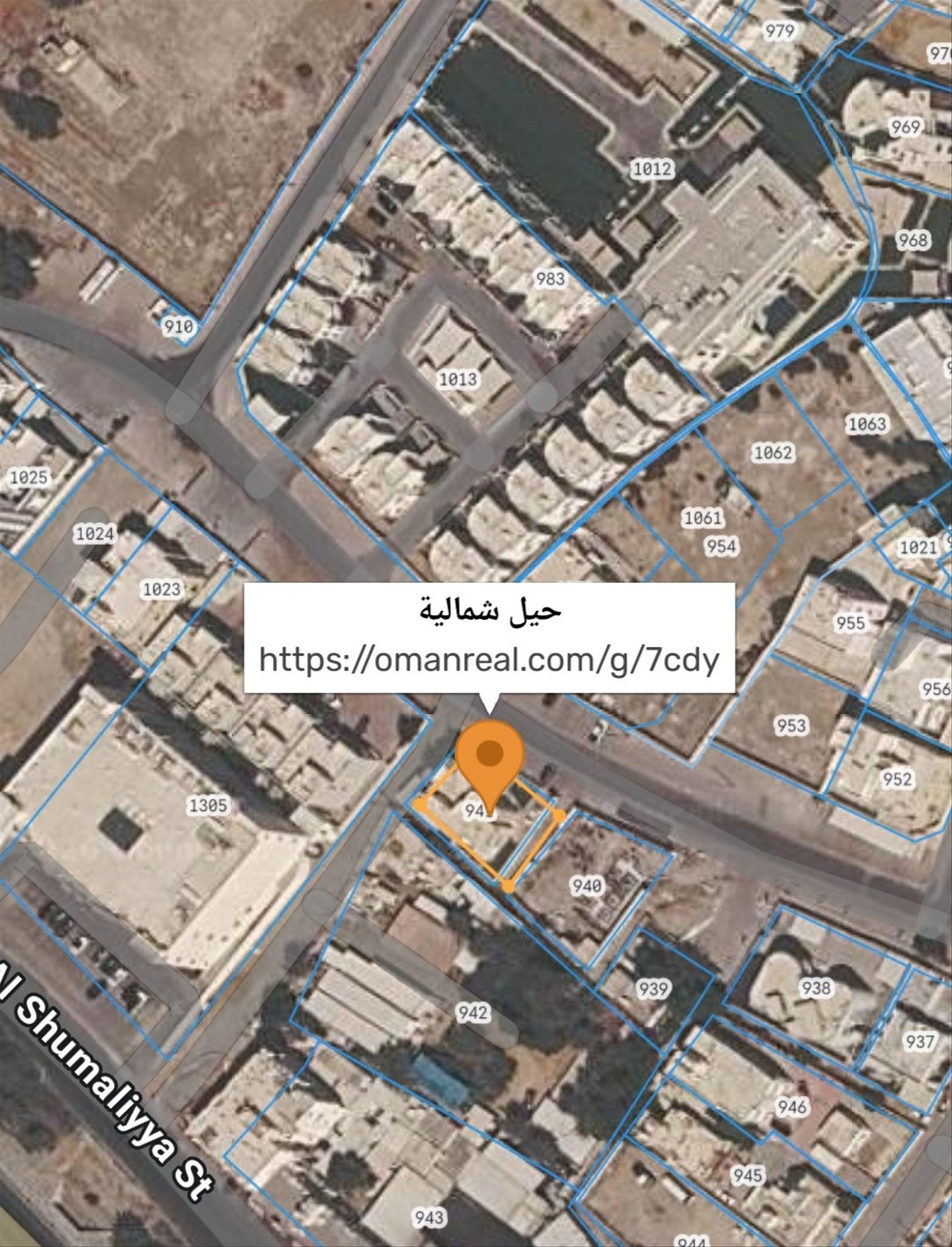 Residential Land in Al Hail Al Shamaliyya, Muscat