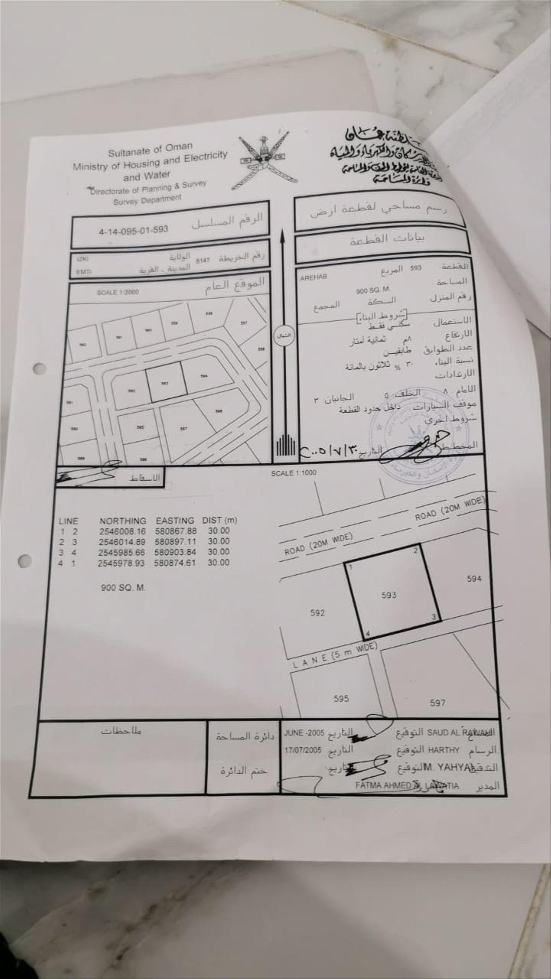 Residential Land in Izki, Tawi Al Athlah