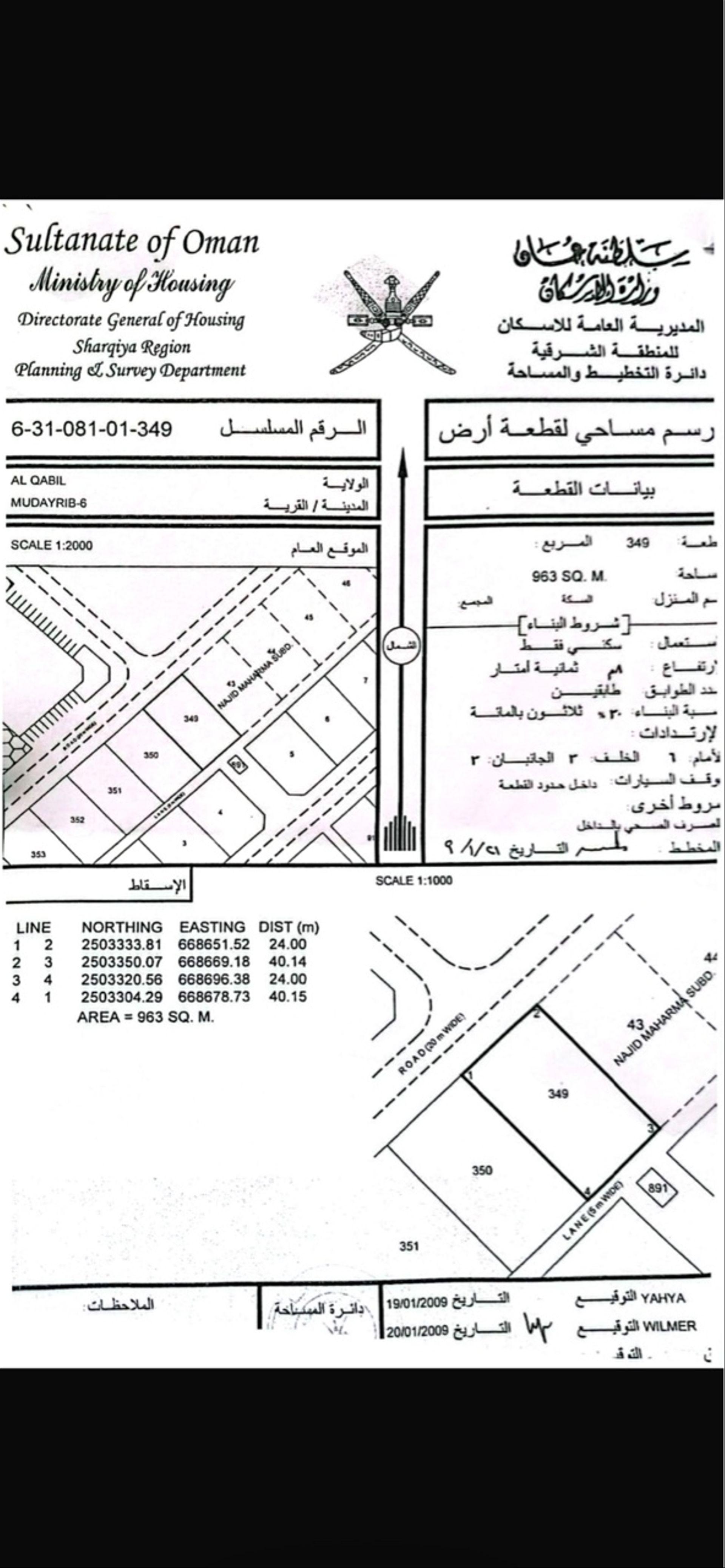 Residential Land in Al Qabil, Al Ghallaji