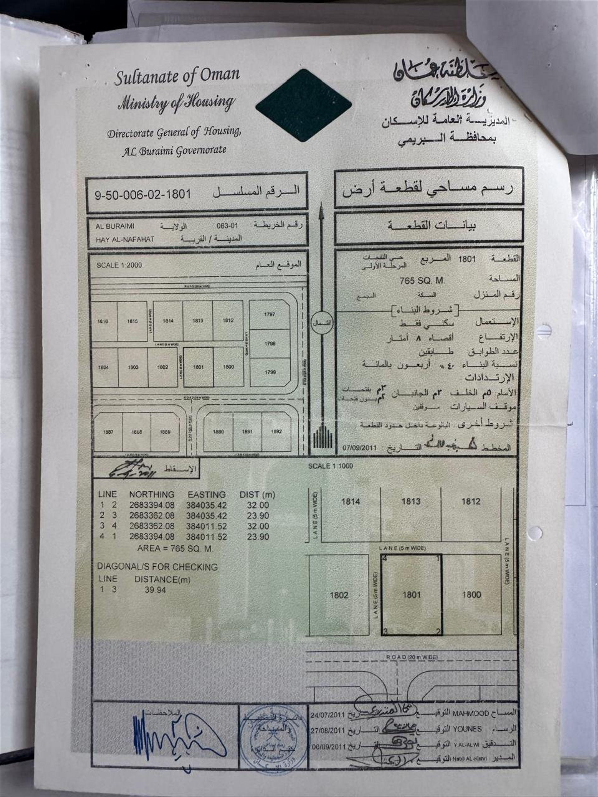 Residential Land in Mazari Al Uqdah, Al Buraymi