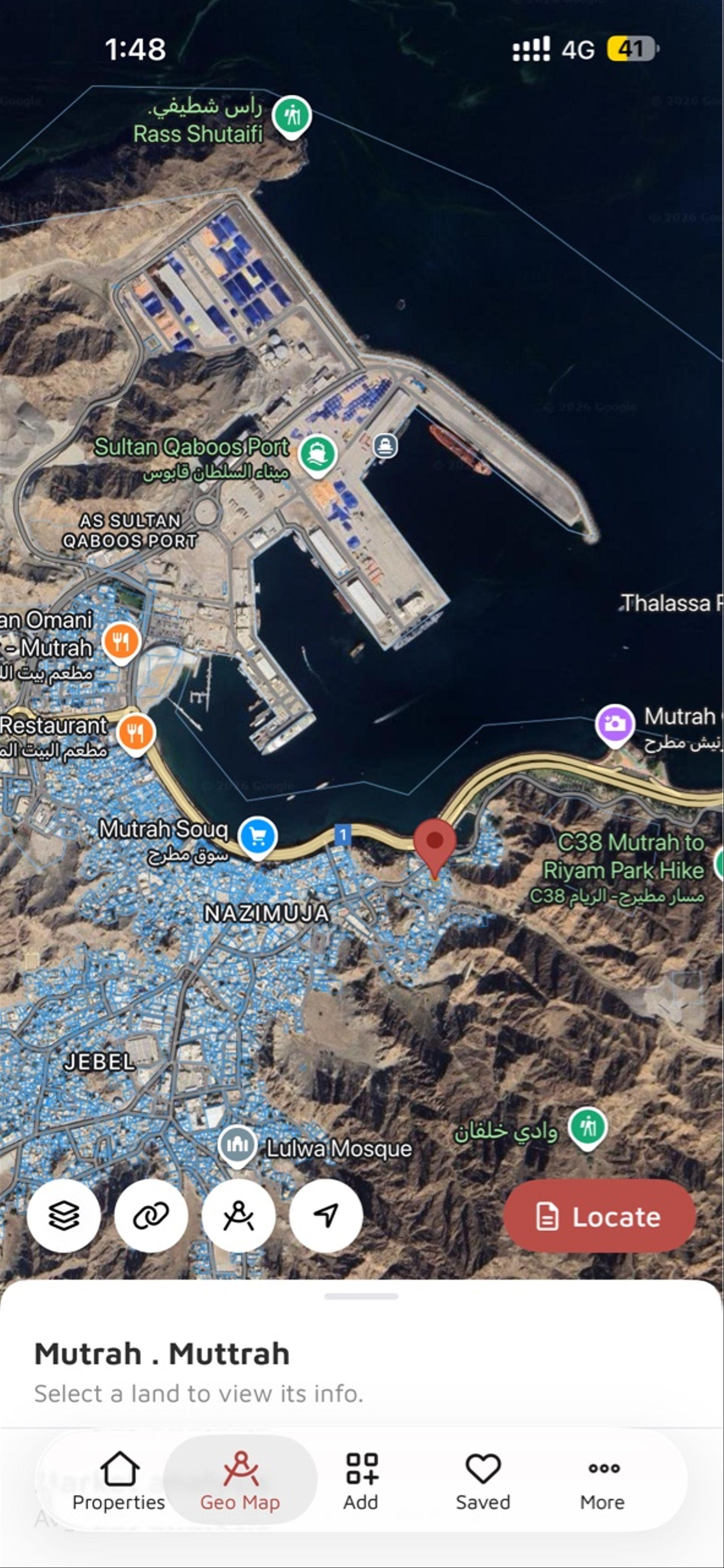 Residential Land in Muttrah, Muscat