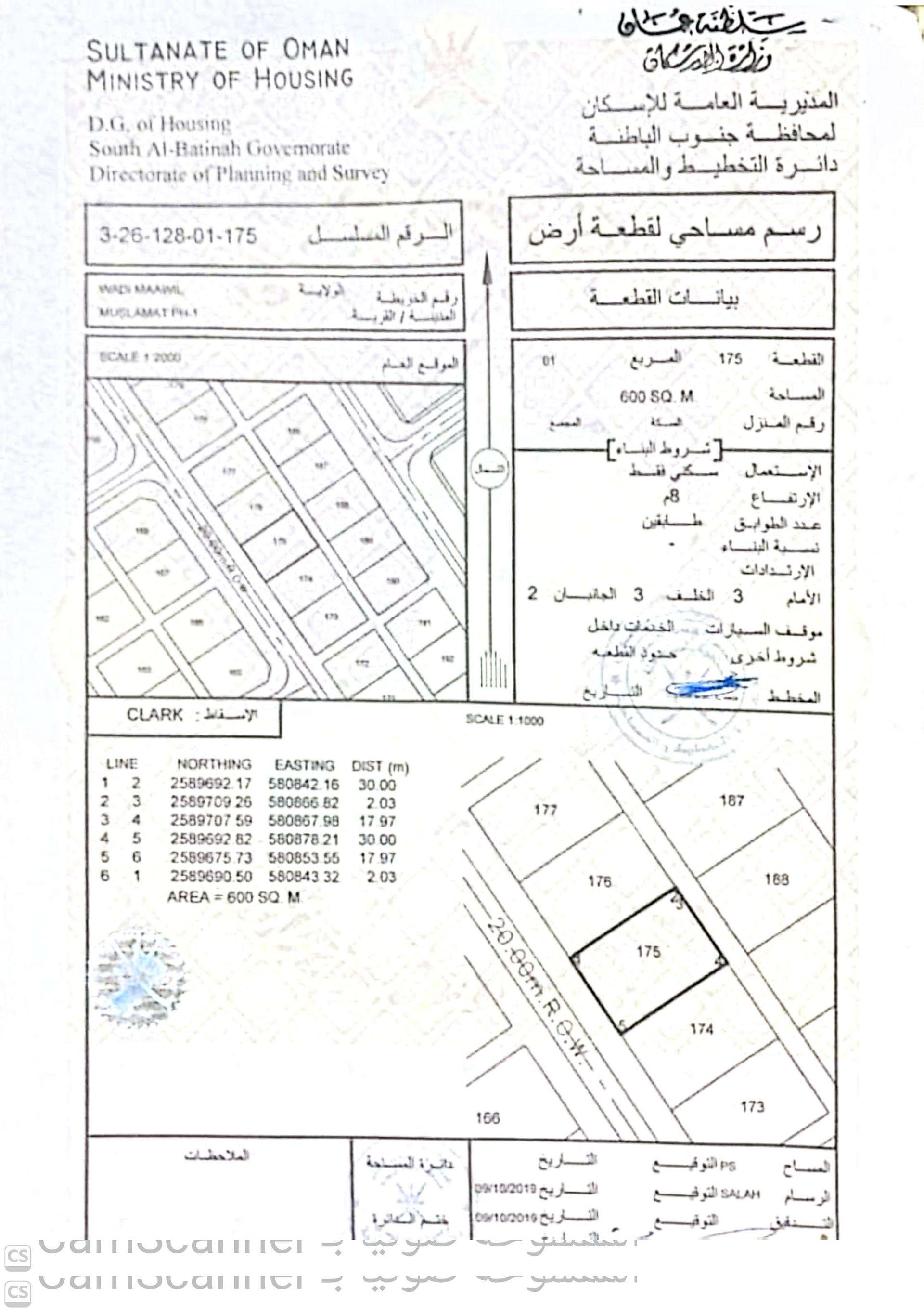 Residential Land in Musilmat, Al Maawil