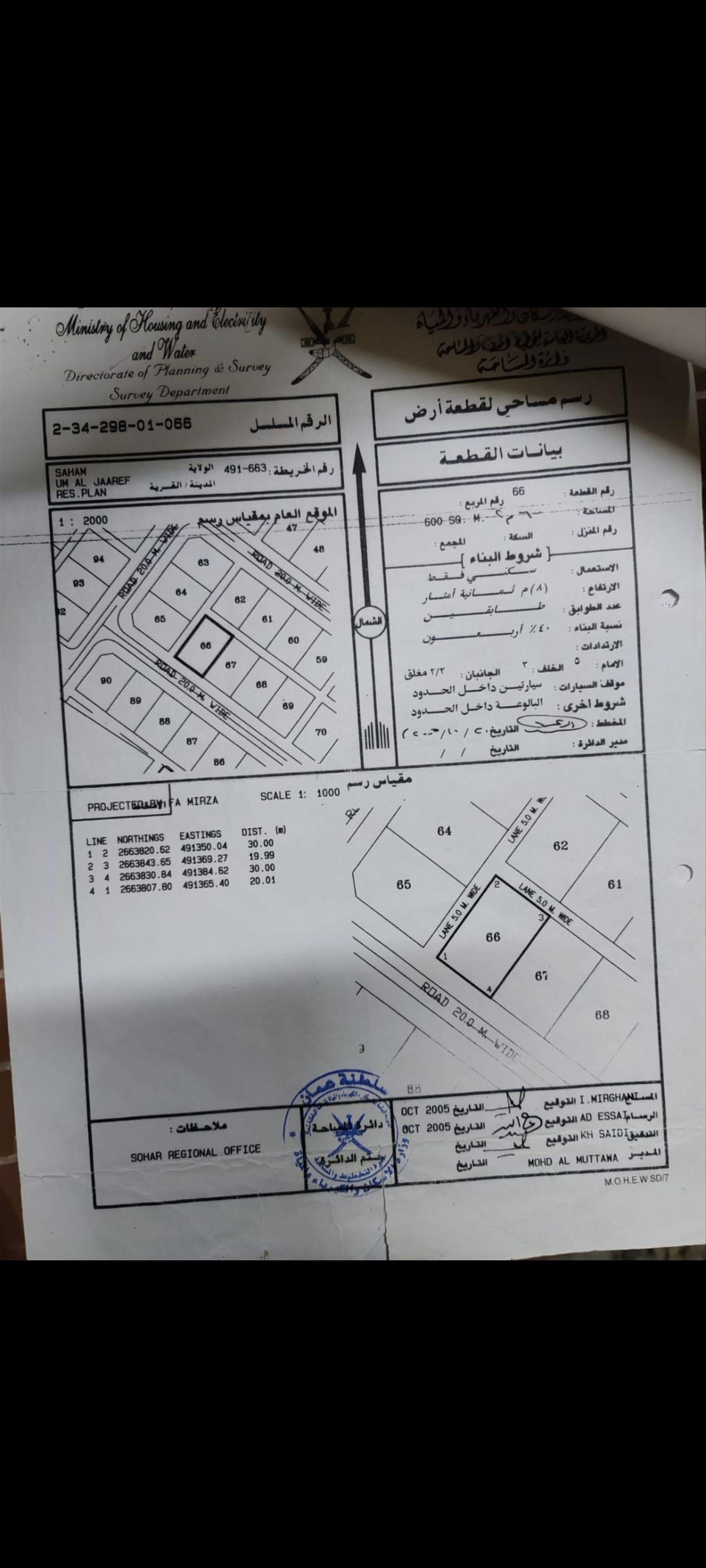 Residential Land in Saham, Umm Al Jaarif