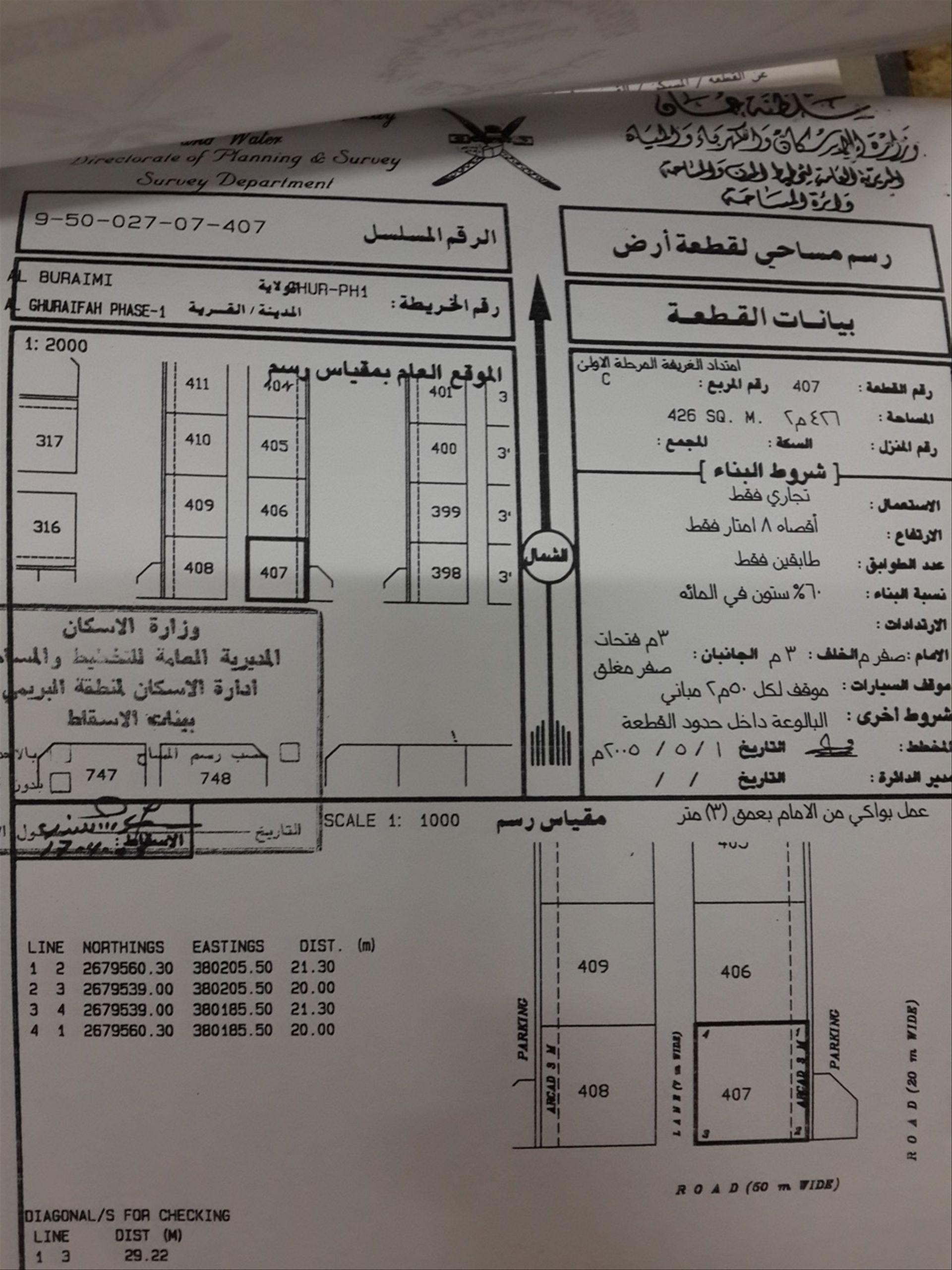 Commercial Land in Al Buraymi, Al Ghurayfah