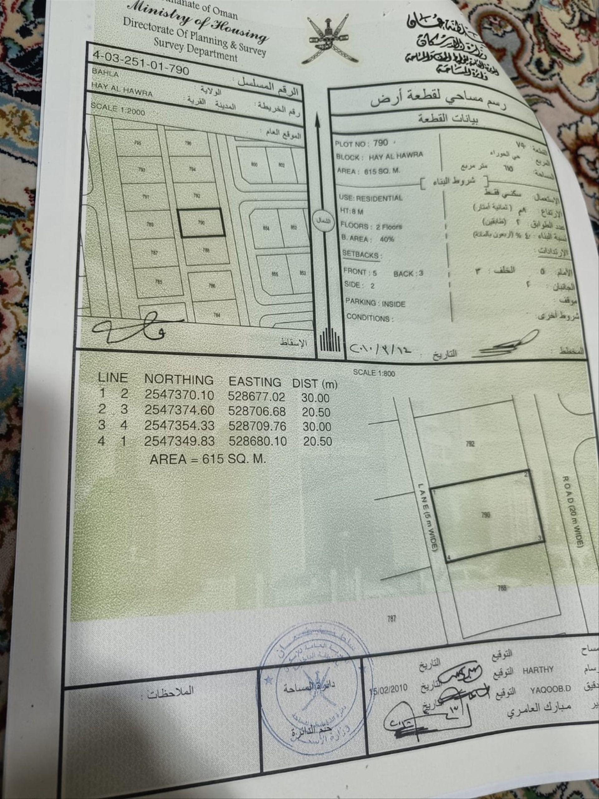 Residential Land in Al Batha, Ad Dakhliyah