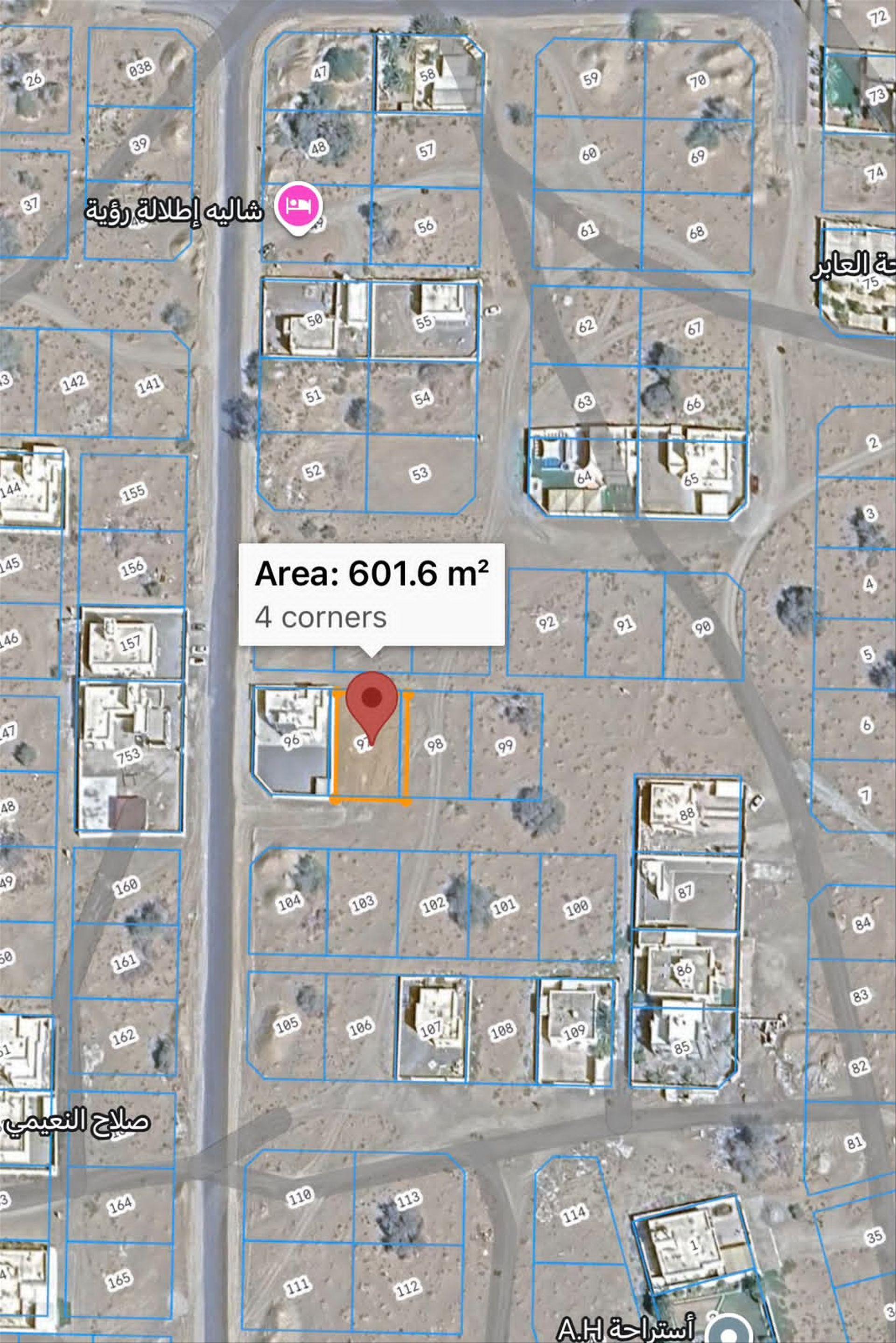 Residential Land in Al Uqdah, Barka