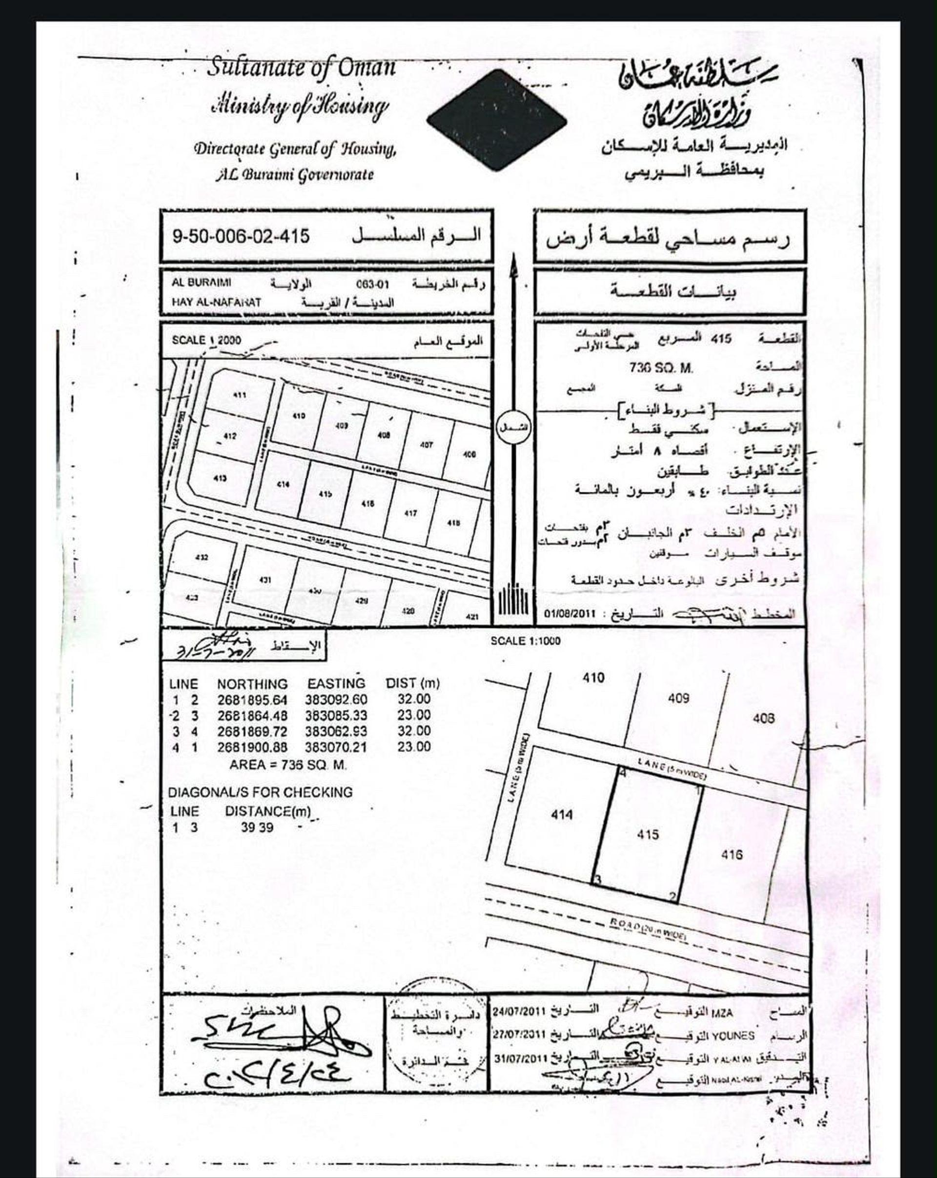 Residential Land in Mazari Al Uqdah, Al Buraymi