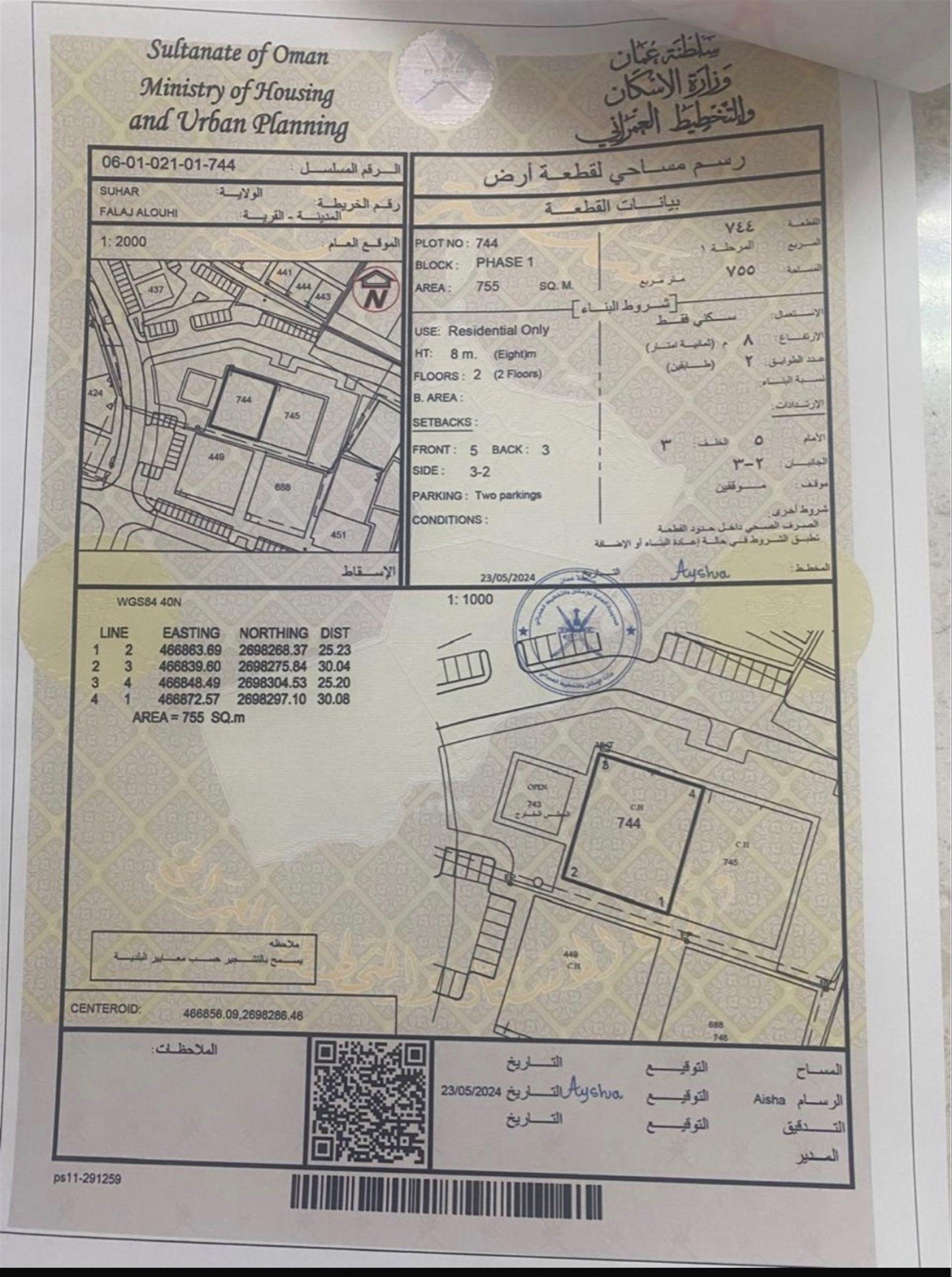 Residential Land in Sohar, Sohar