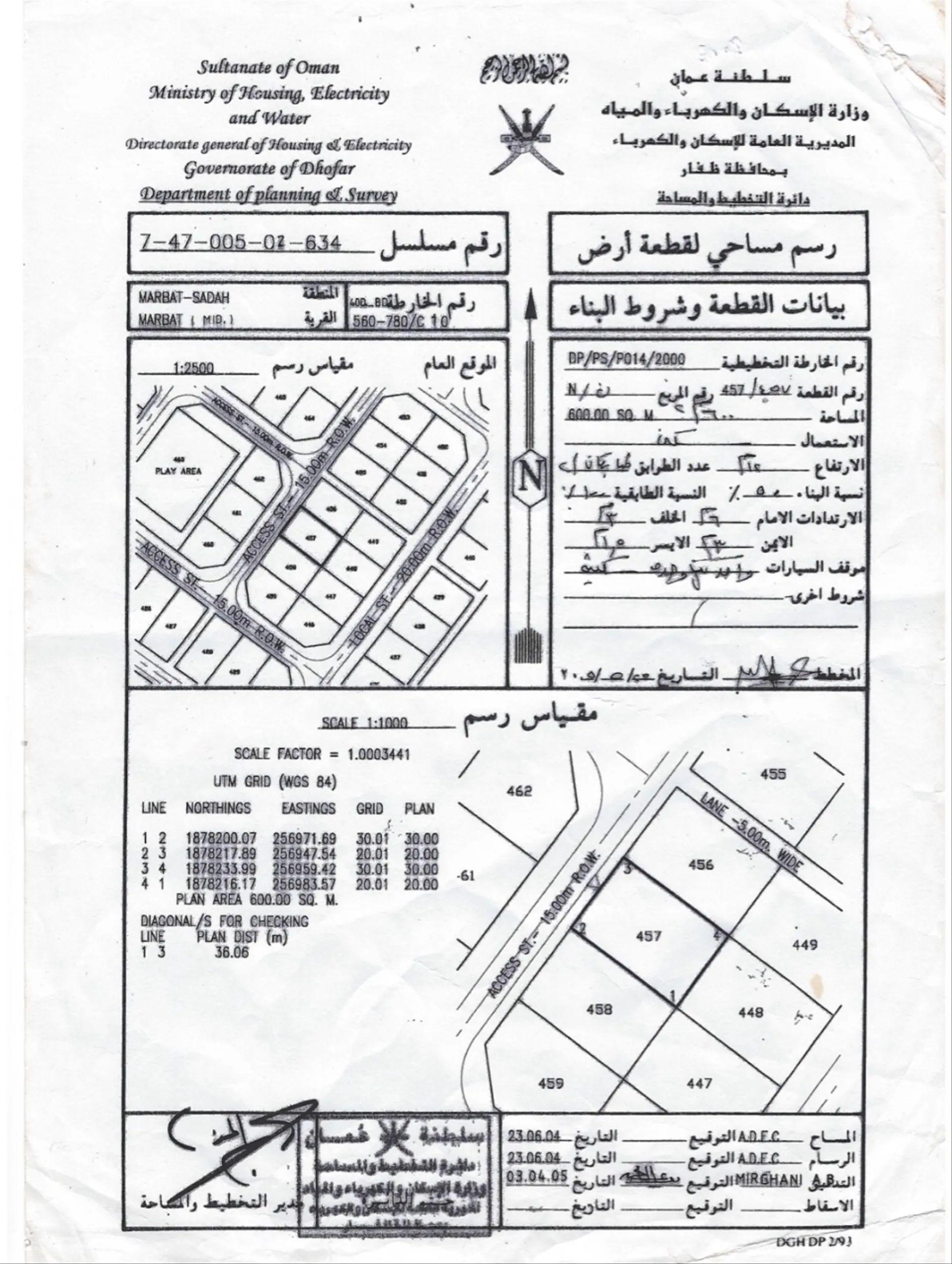 Residential Land in Mirbat, Dhofar