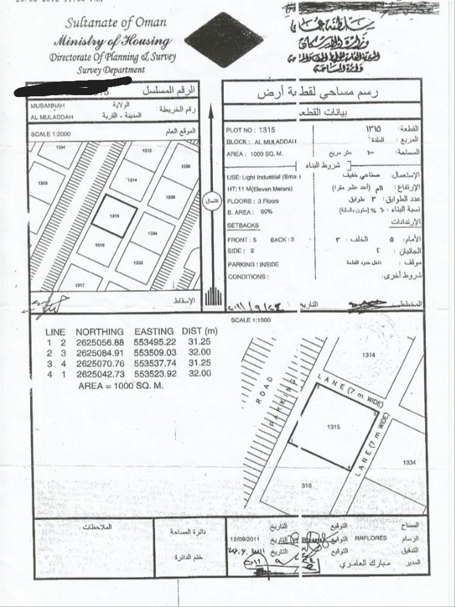 Industrial Land in Al Musanaah, Tawi Khalufah