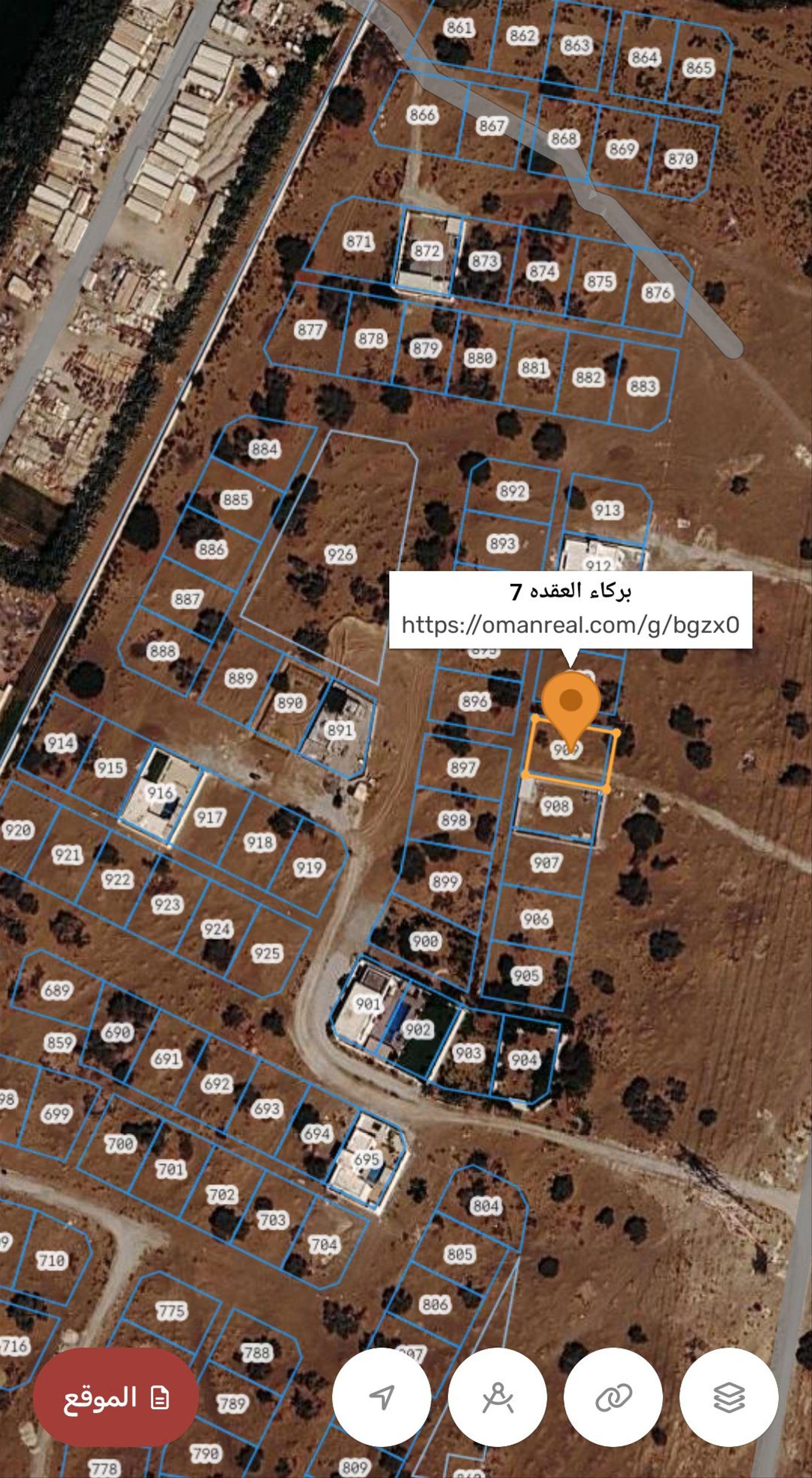 Residential Land in Al Uqdah, Barka