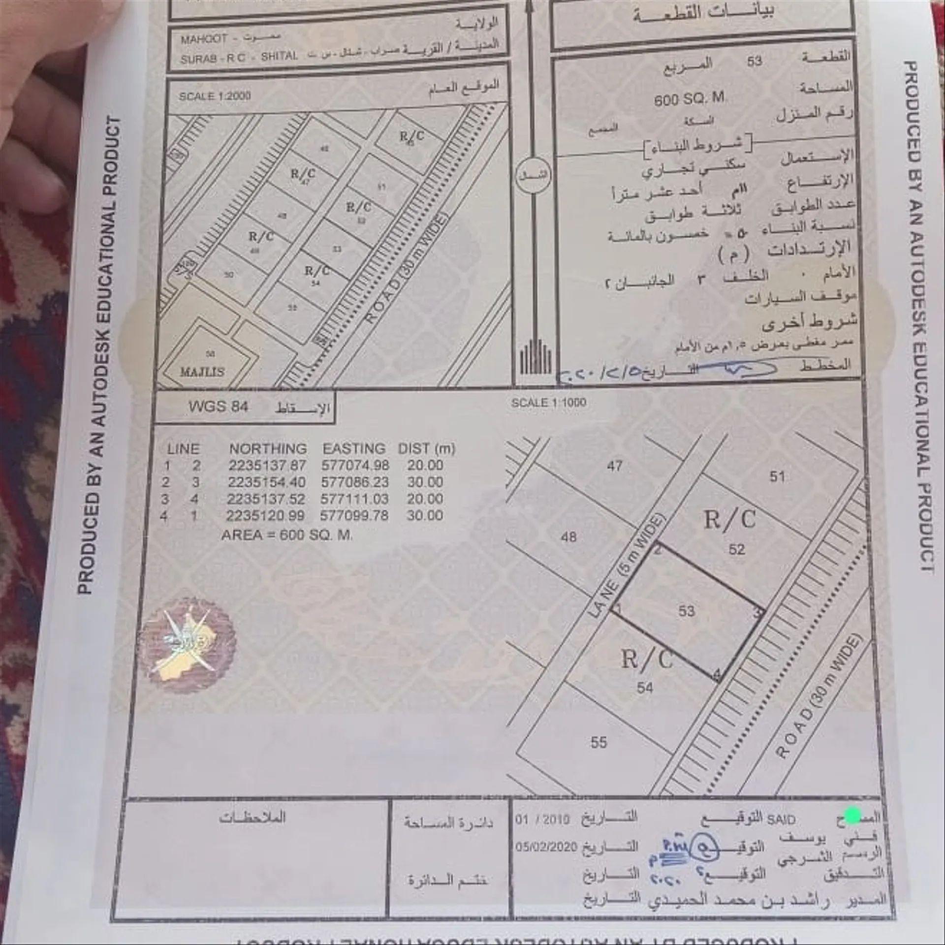 Commercial Land in Shital, Muhut