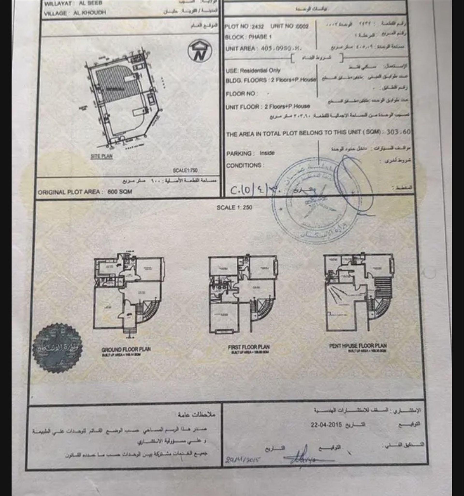 Residential Land in Barka, Barka
