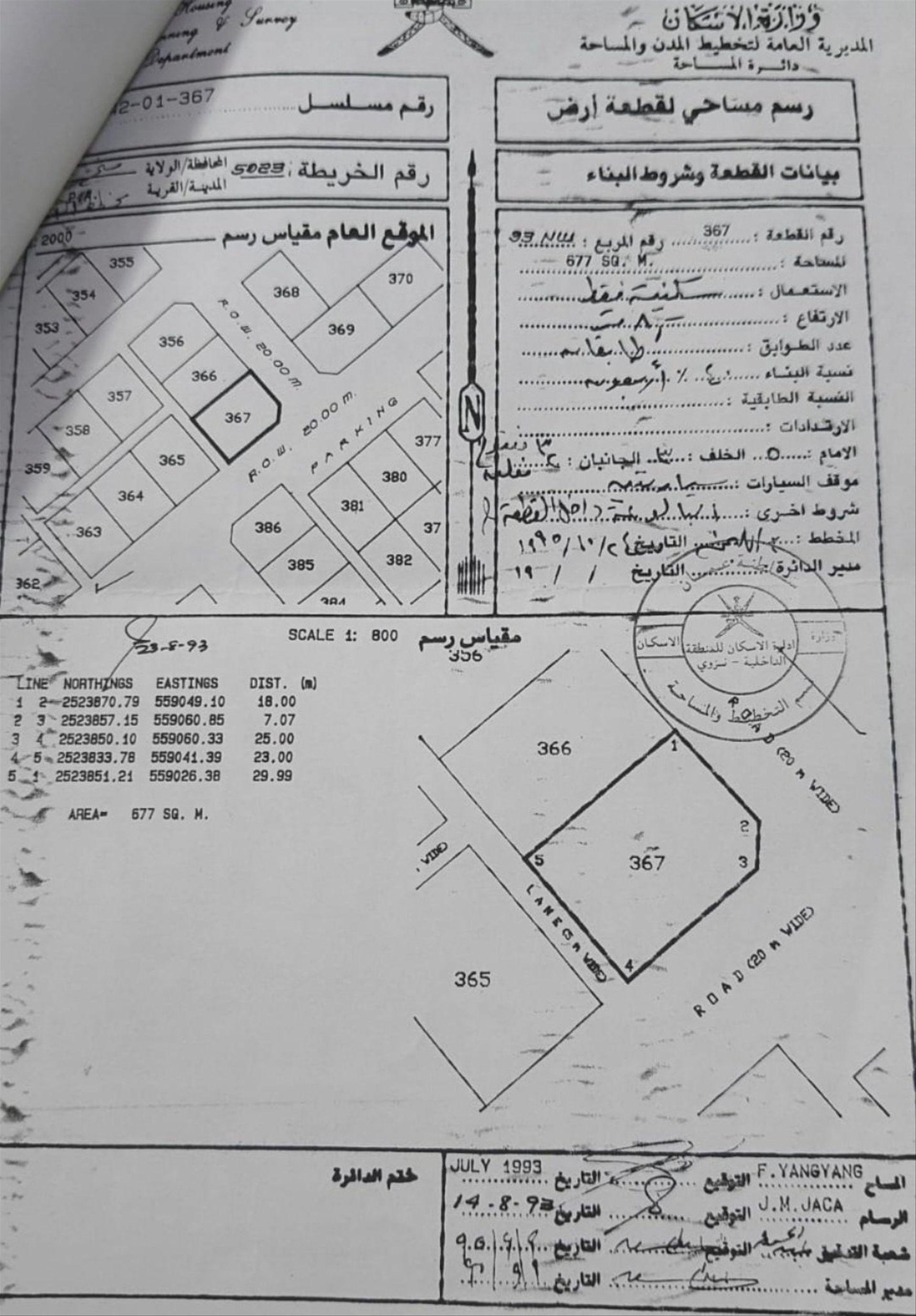 Residential Land in Nizwa, Karsha
