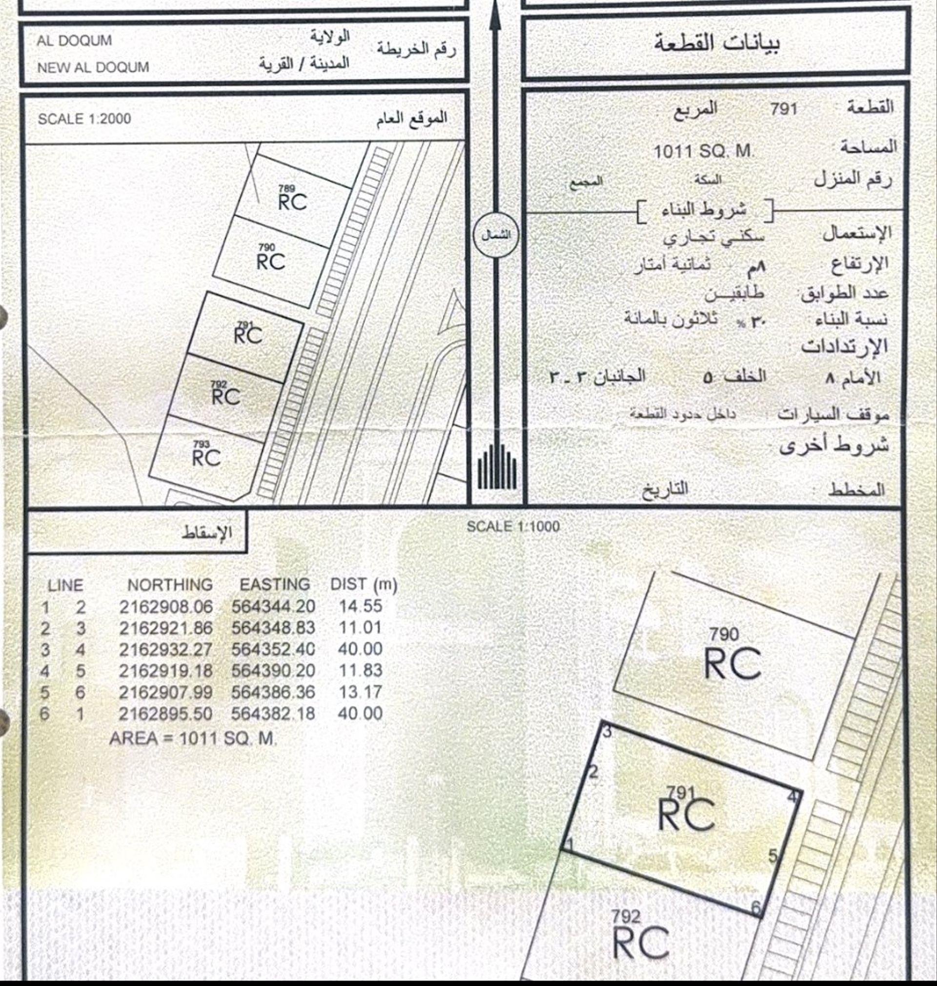 Commercial Land in Al Wusta, Qarn Fuad