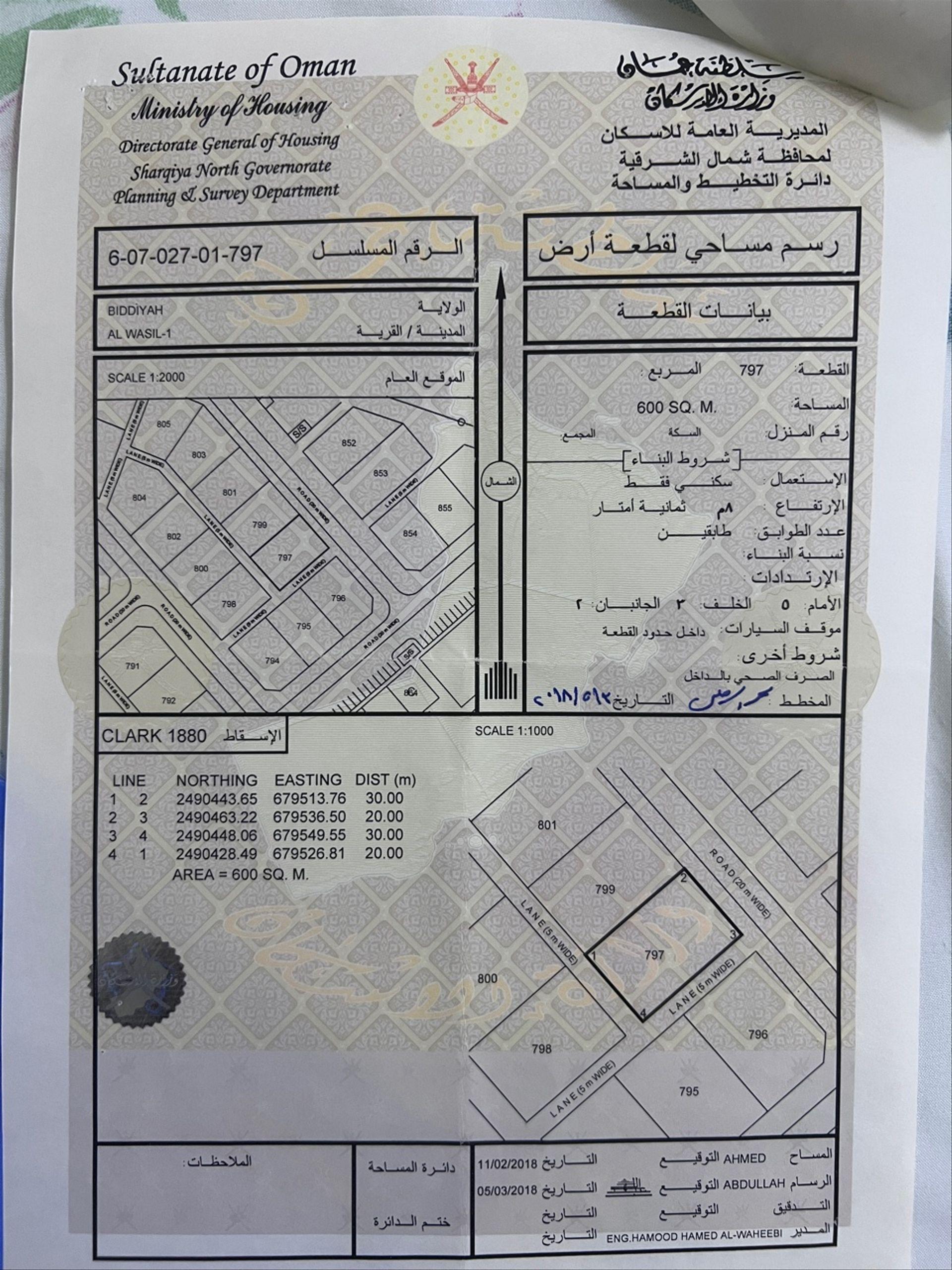 Residential Land in Al Wasil, Bidiyah