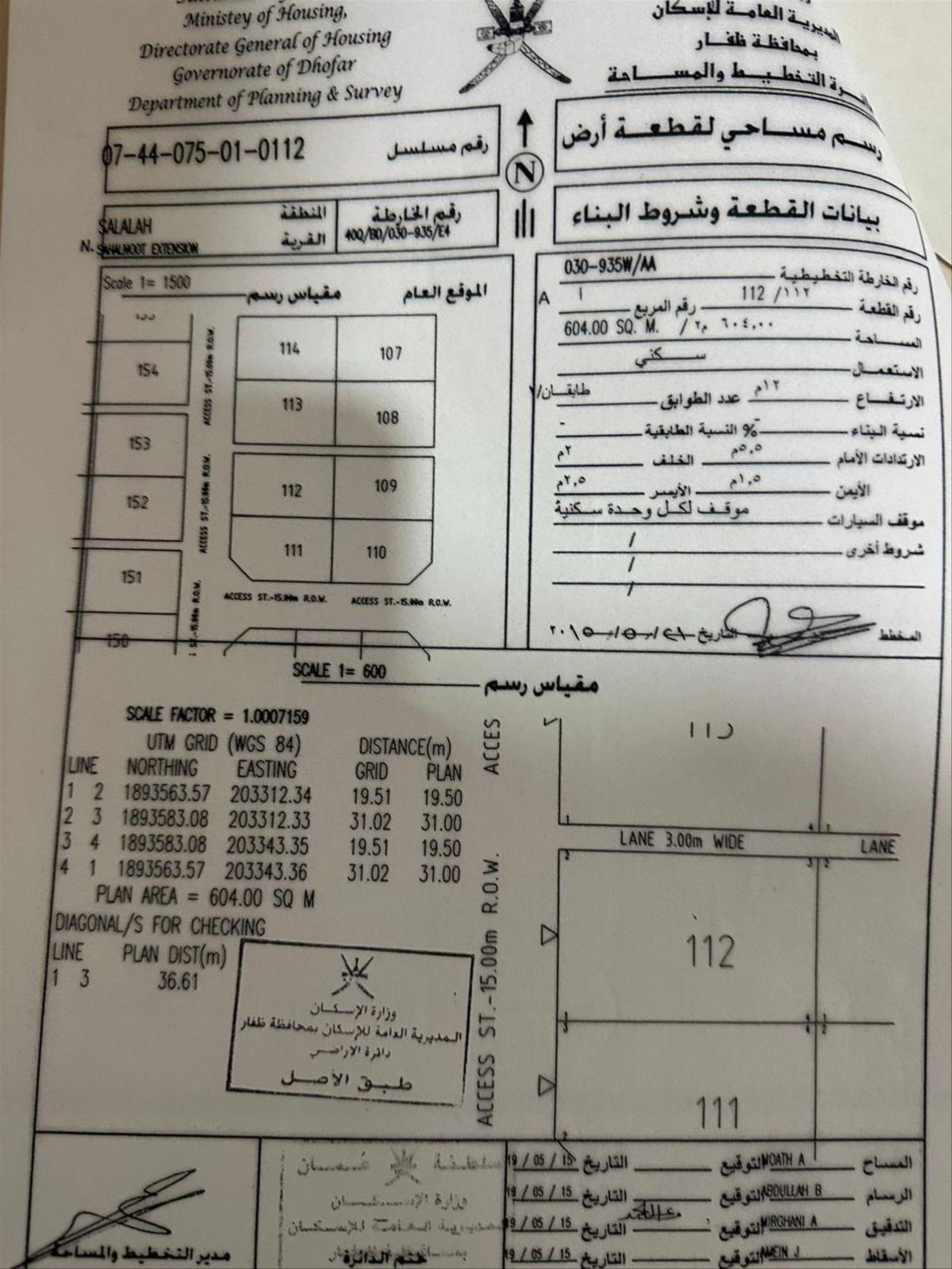 Residential Land in Harbur, Dhofar