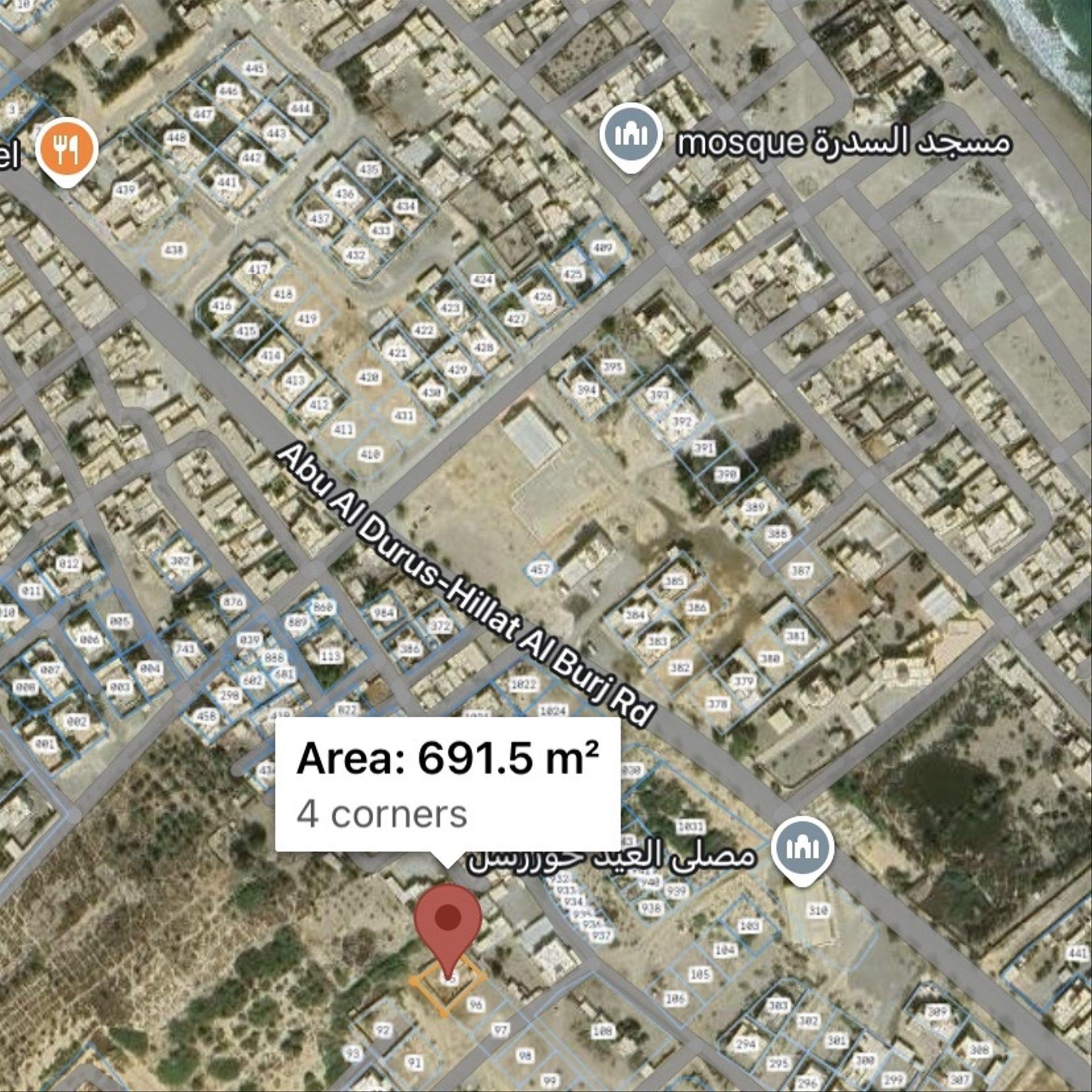 Residential Land in Al Khaburah, Al Khaburah