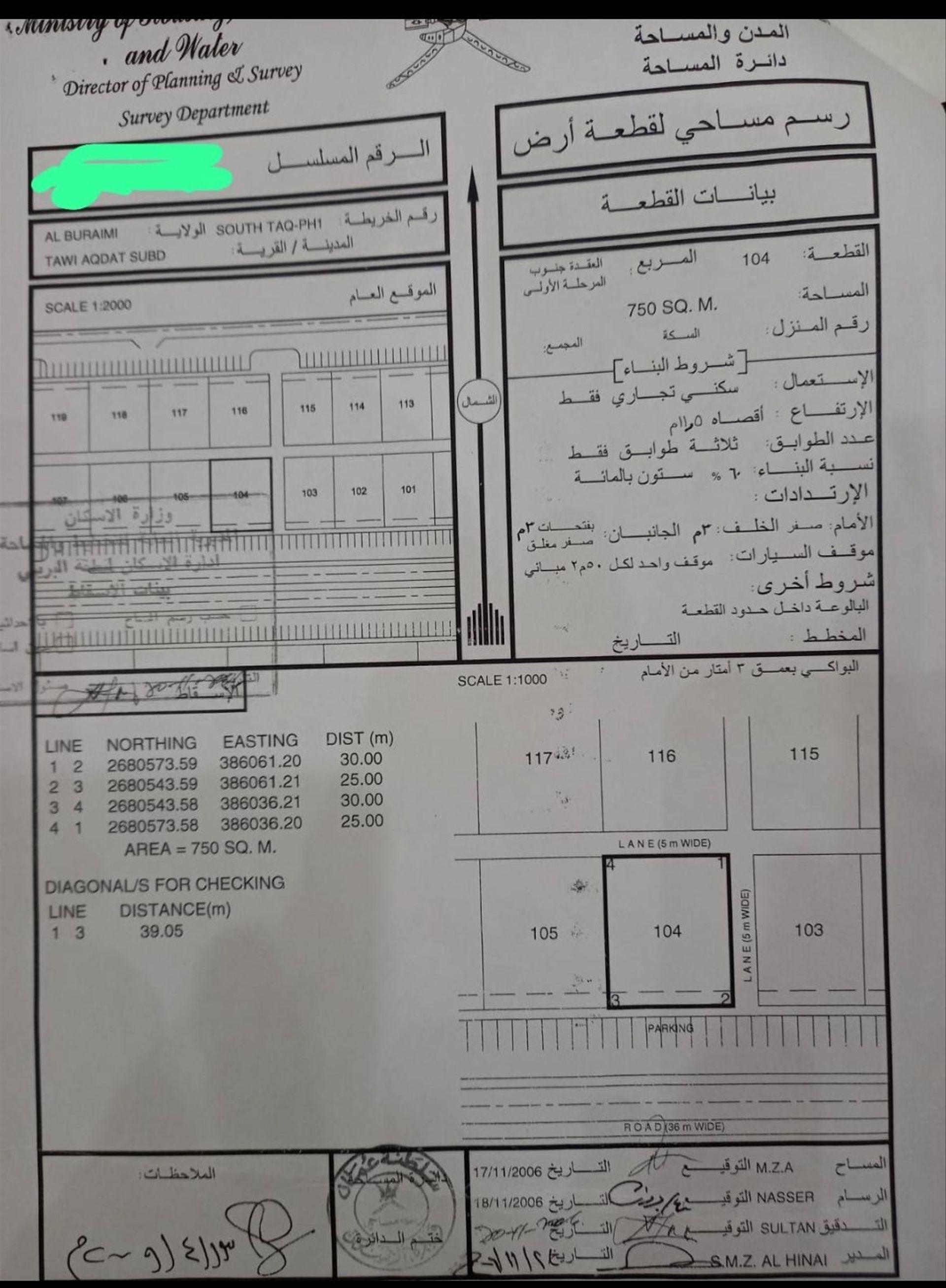 Commercial Land in Mazari Al Uqdah, Al Buraymi
