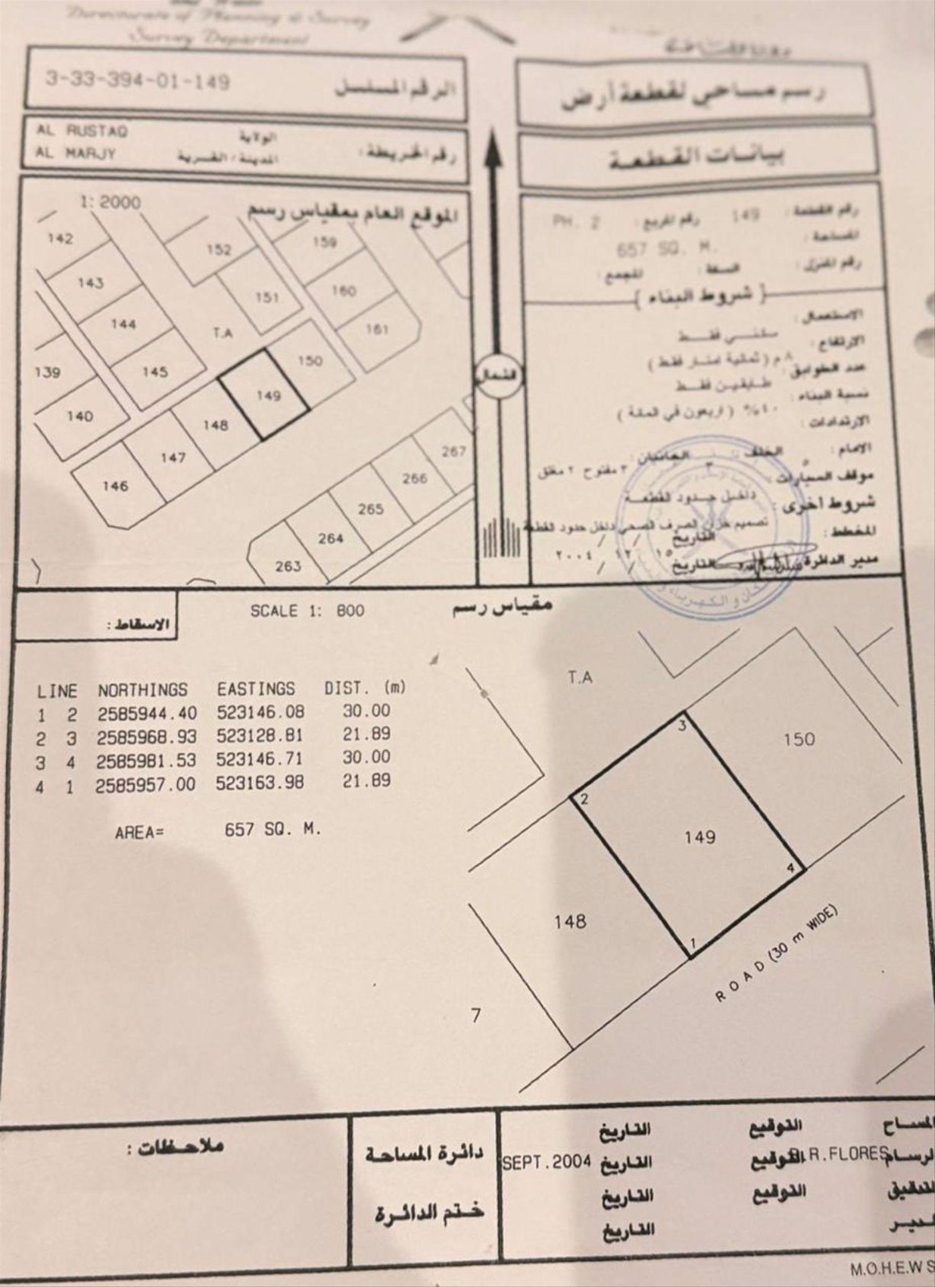 Residential Land in Ar Rustaq, Al Qabil