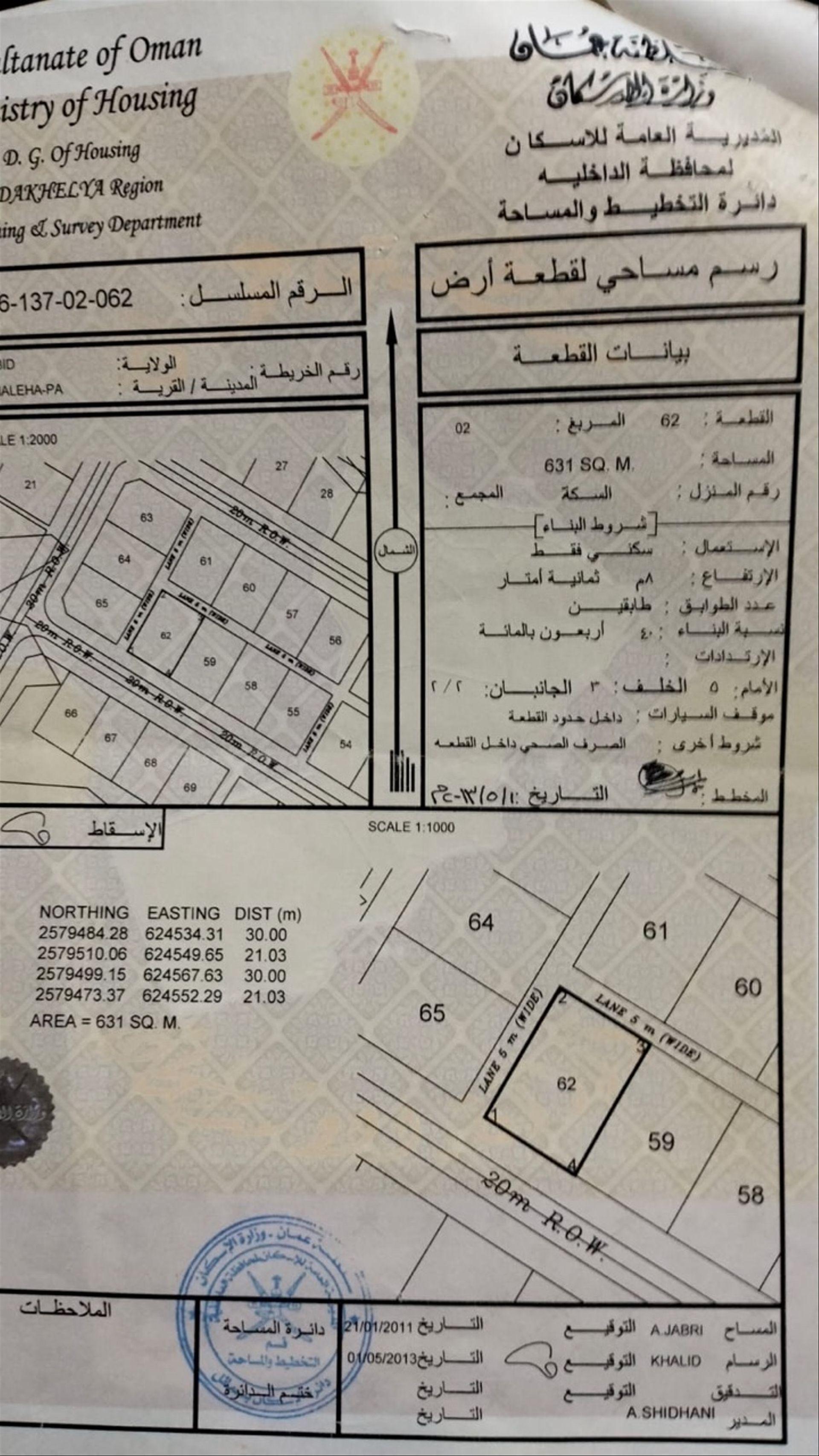 Residential Land in Bidbid, Al Milayhah