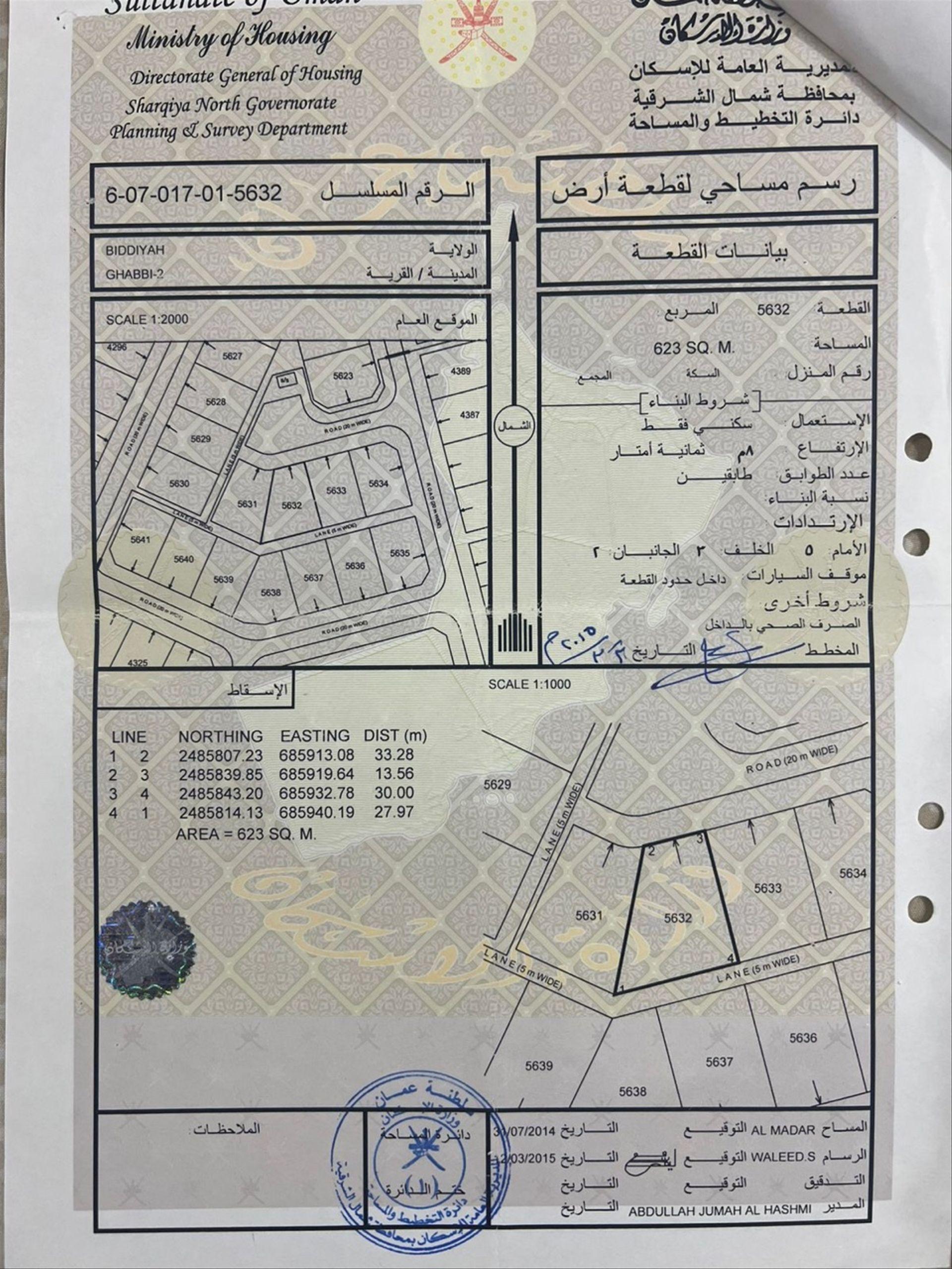 Residential Land in Tawi Rashid, Bidiyah