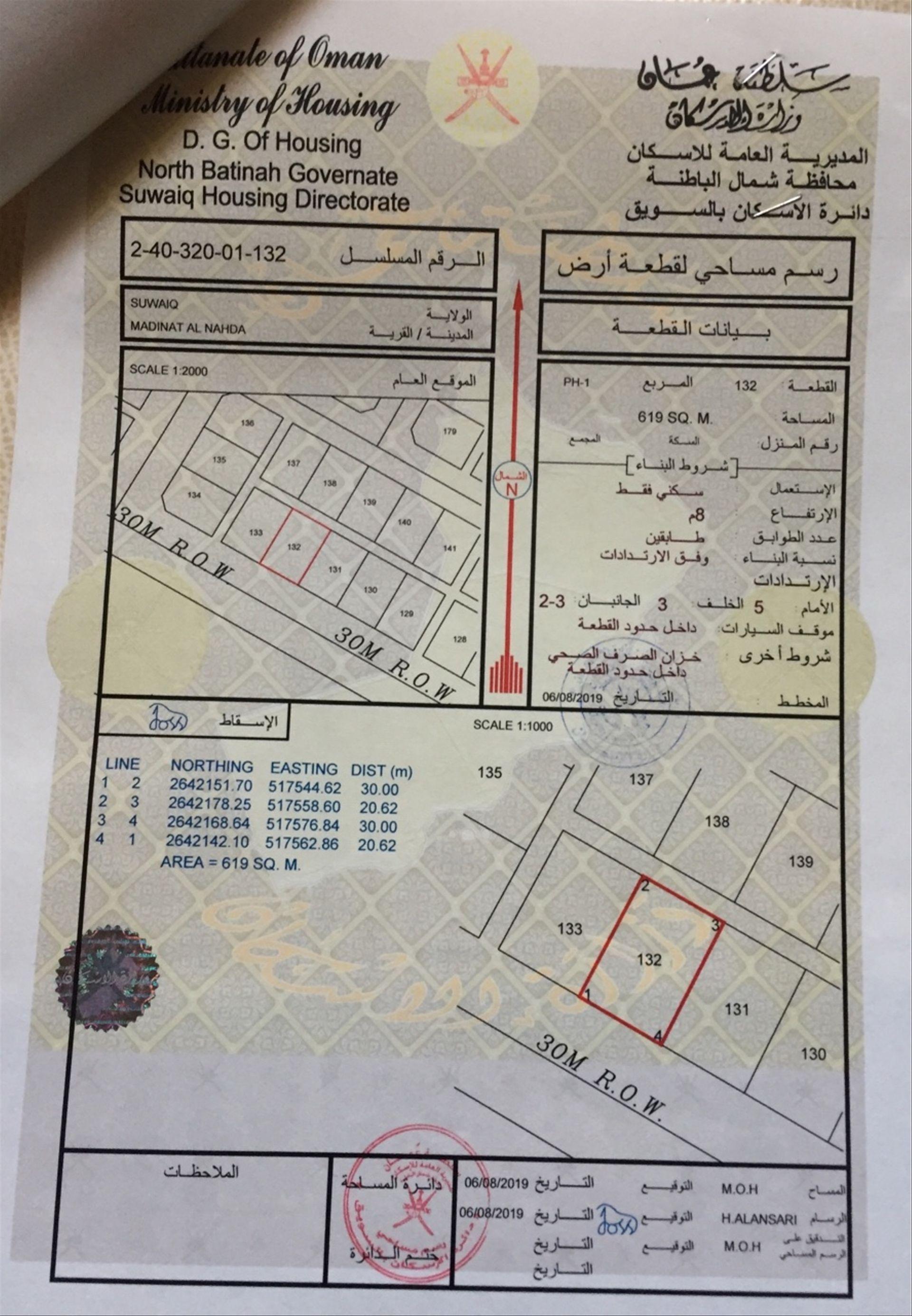 Residential Land in As Suwayq, Al Bidayah