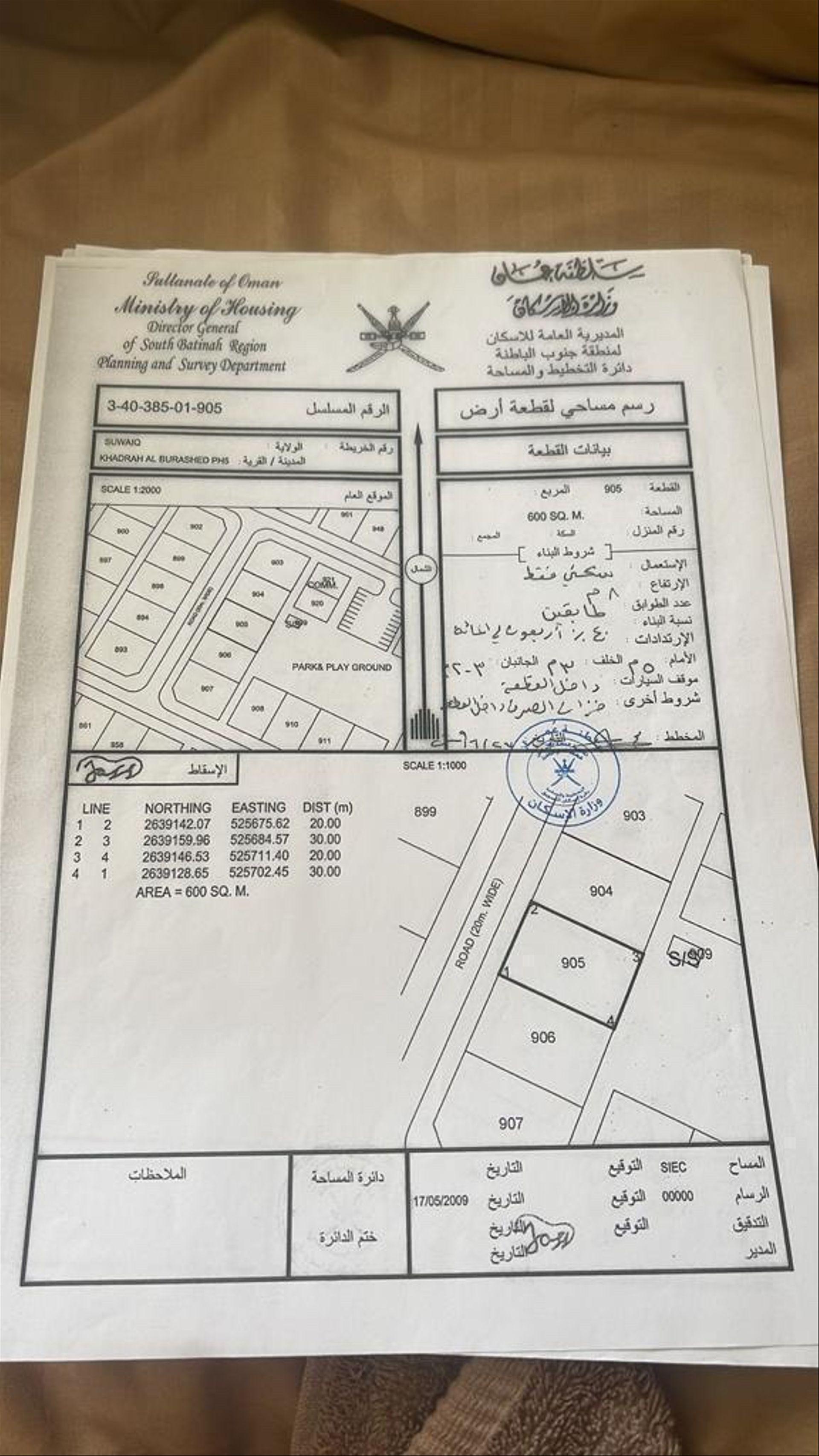 Residential Land in As Suwayq, Khadra Al Burishid