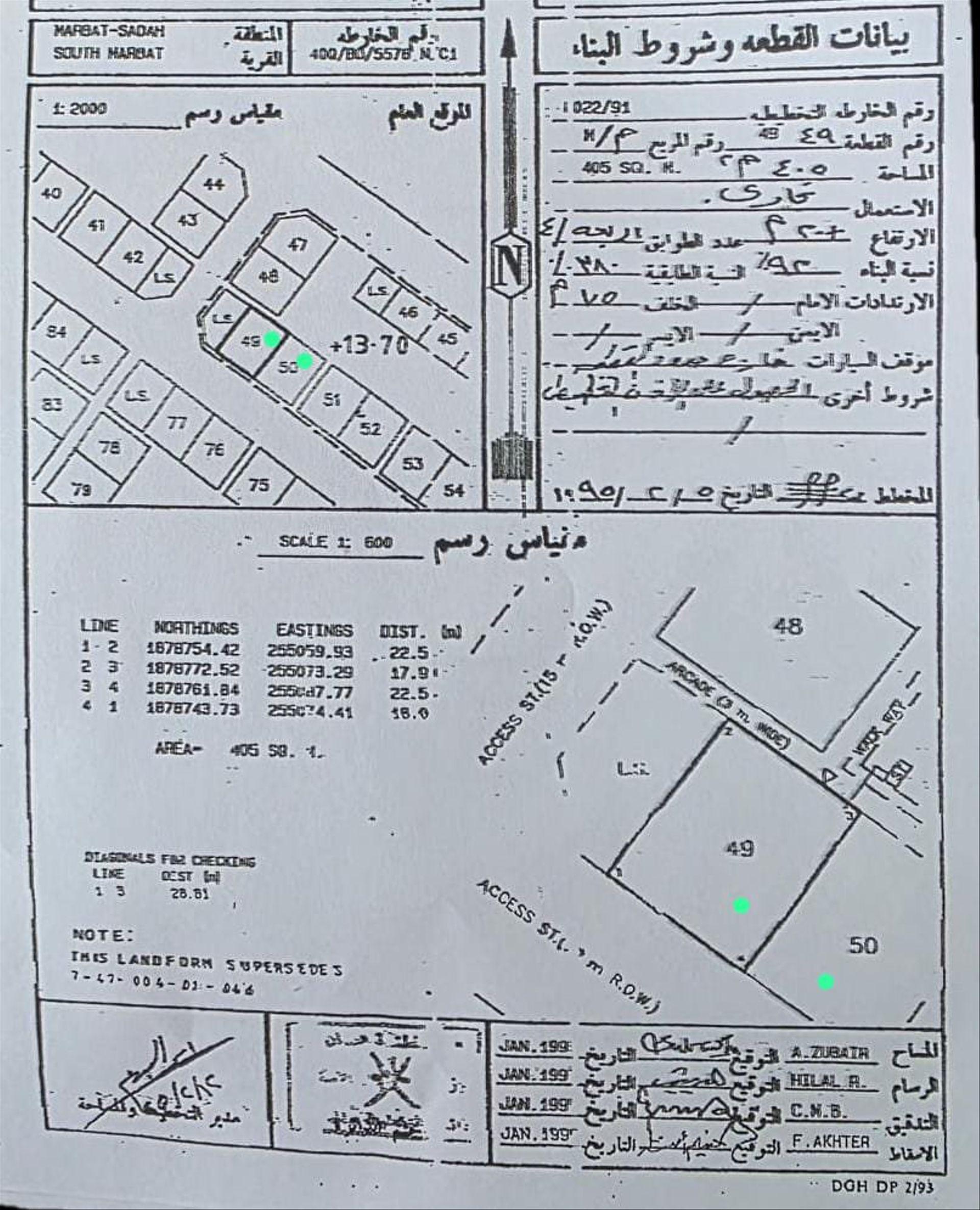 Commercial Land in Mirbat, Dhofar