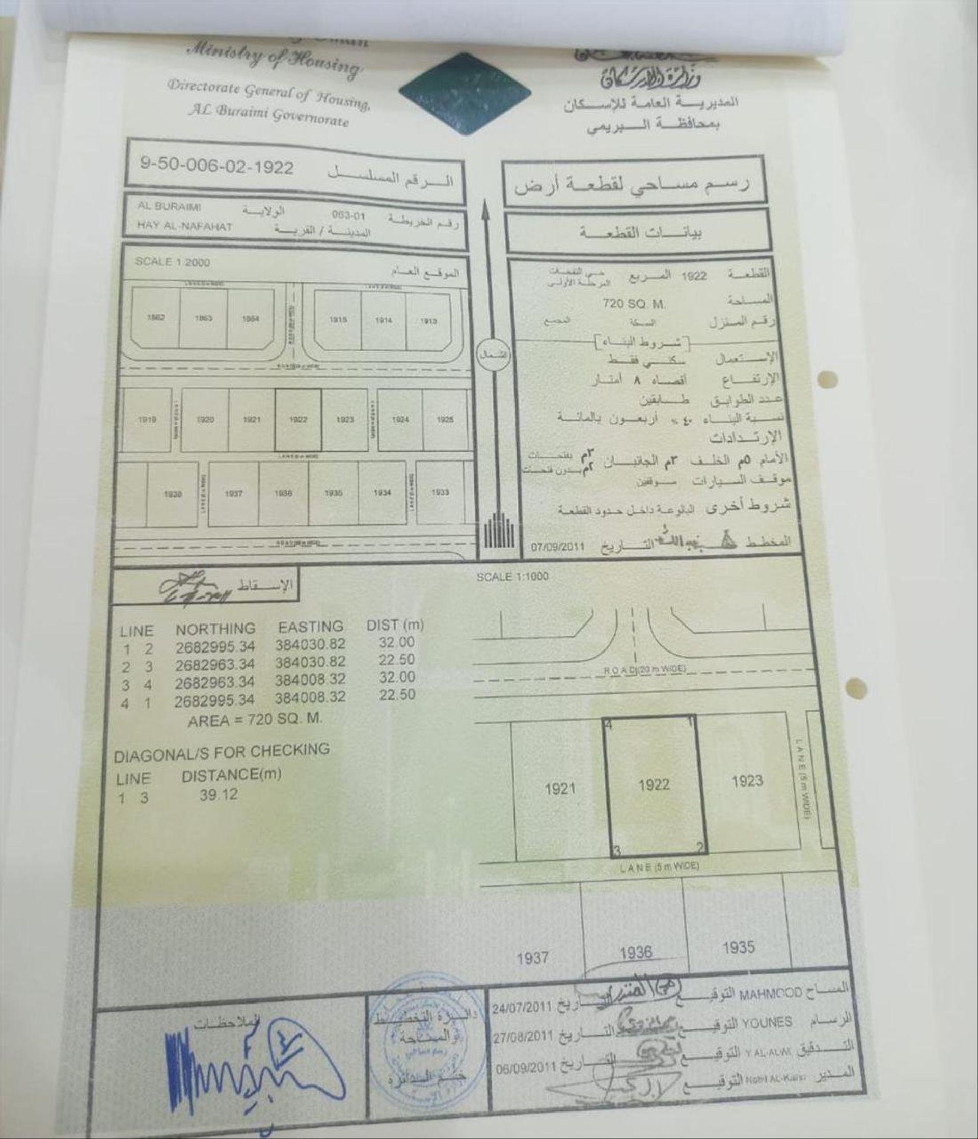 Residential Land in Mazari Al Uqdah, Al Buraymi