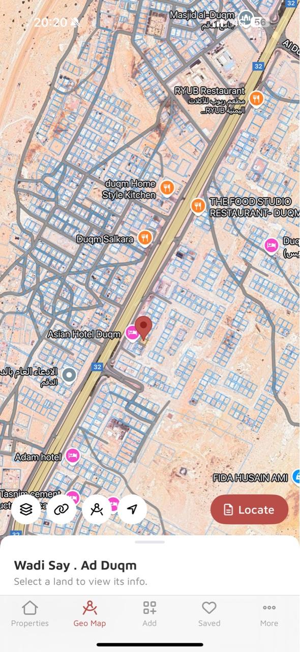 Commercial Land in Al Wusta, Wadi Say