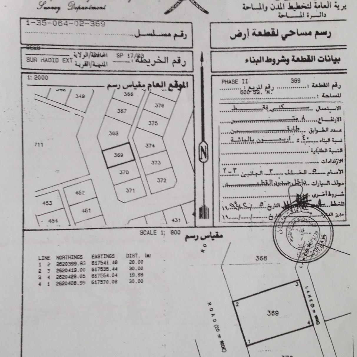 Residential Land in Sur Al Hadid, Muscat