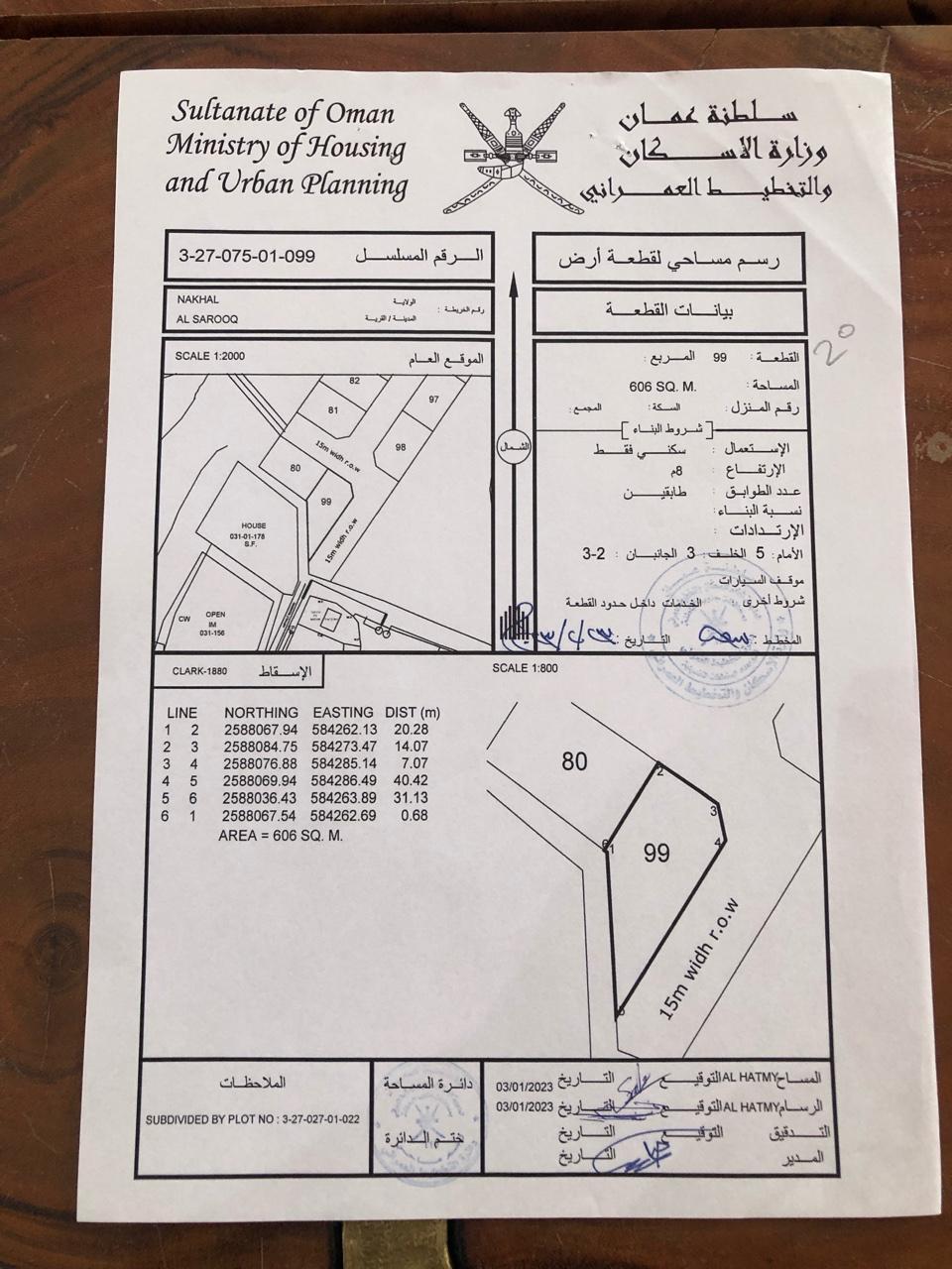Residential Land in Nakhal, Nakhal