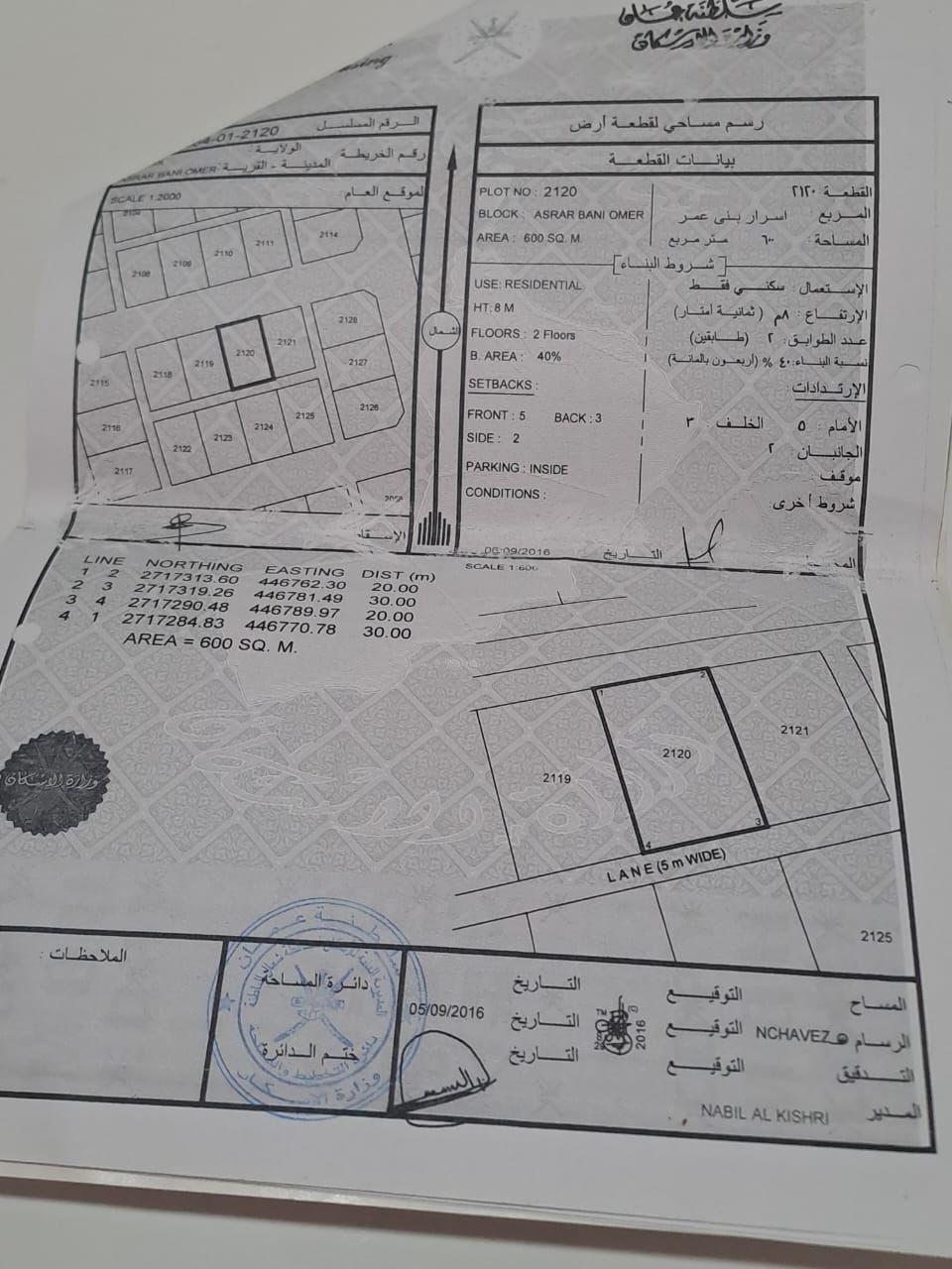 Residential Land in Liwa, Ar Risays