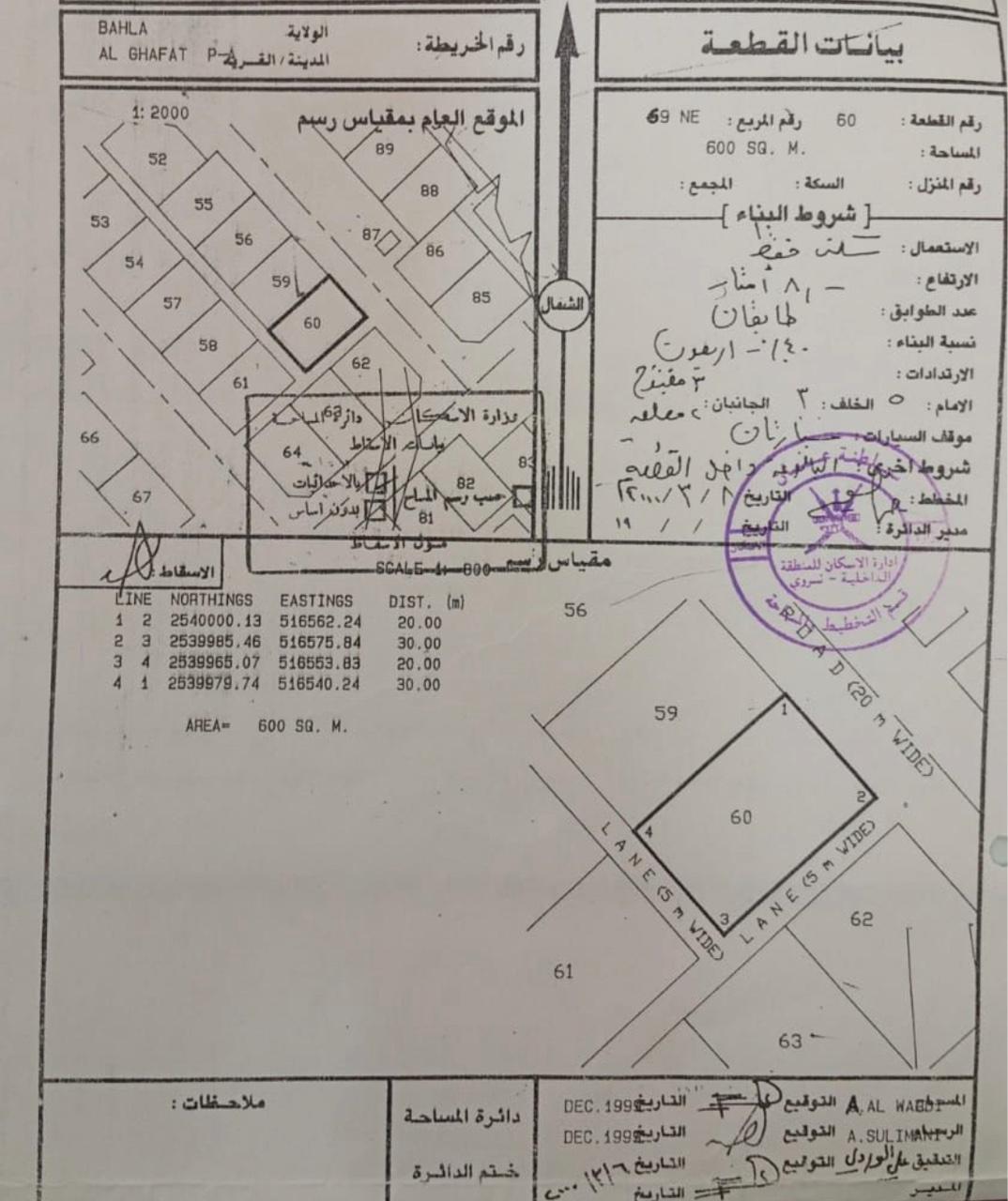 Residential Land in Al Jaylah, Ad Dakhliyah