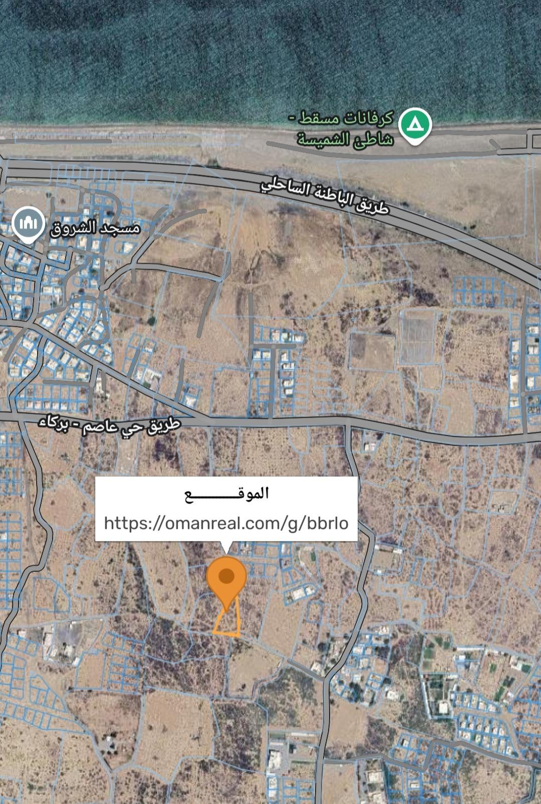 Residential Land in Al Haradi, Barka
