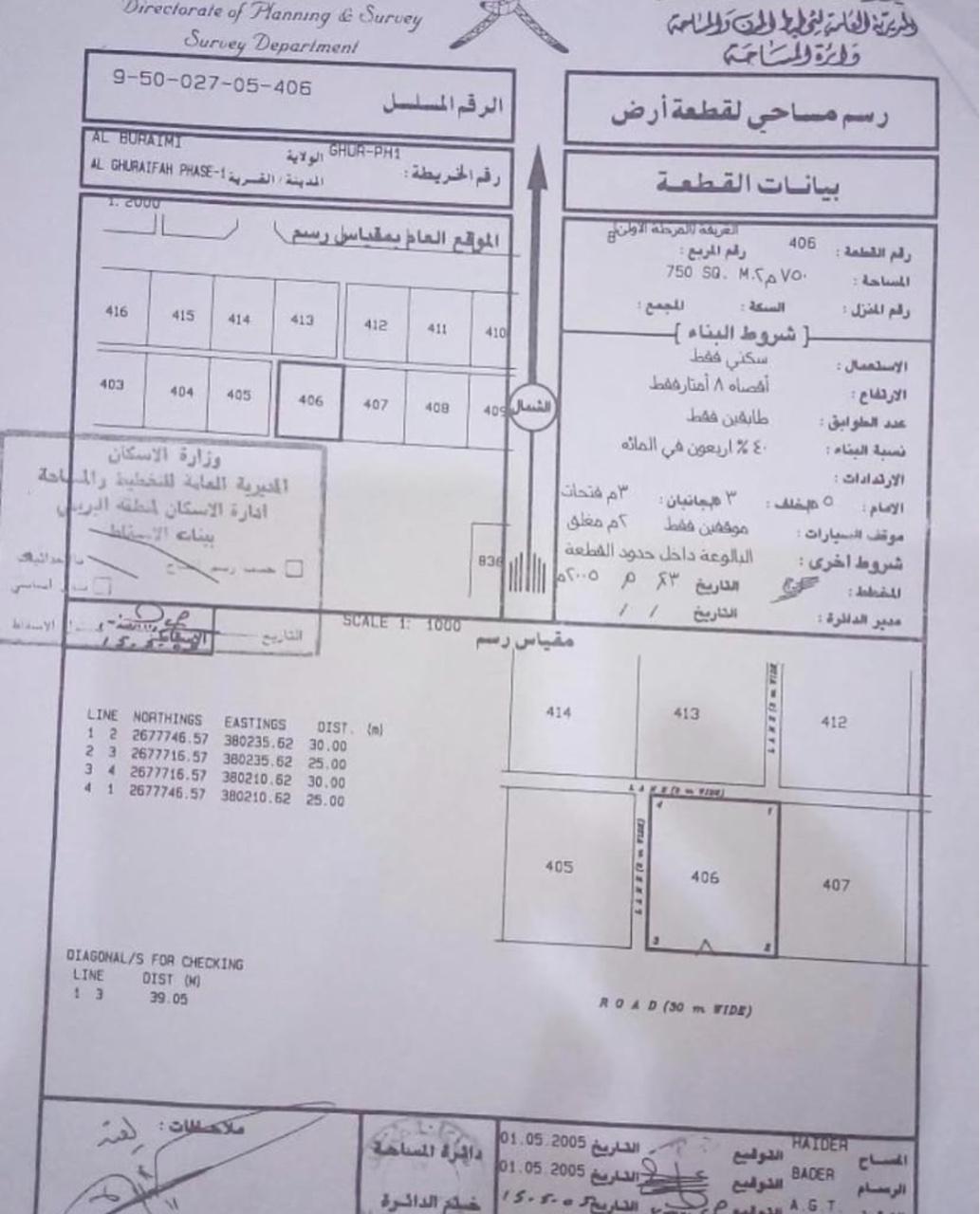 Residential Land in Al Buraymi, Al Ghurayfah