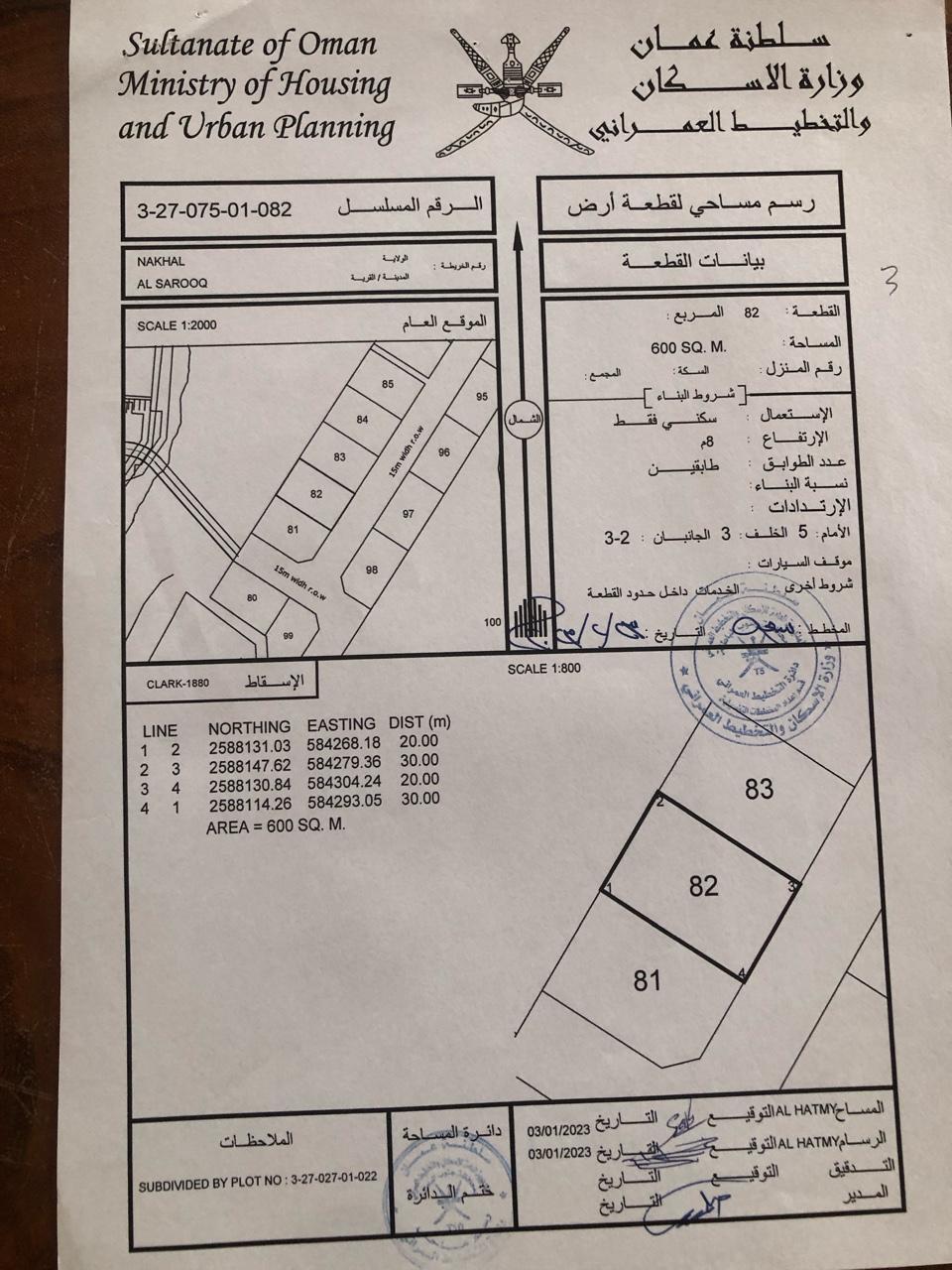 Residential Land in Nakhal, Nakhal