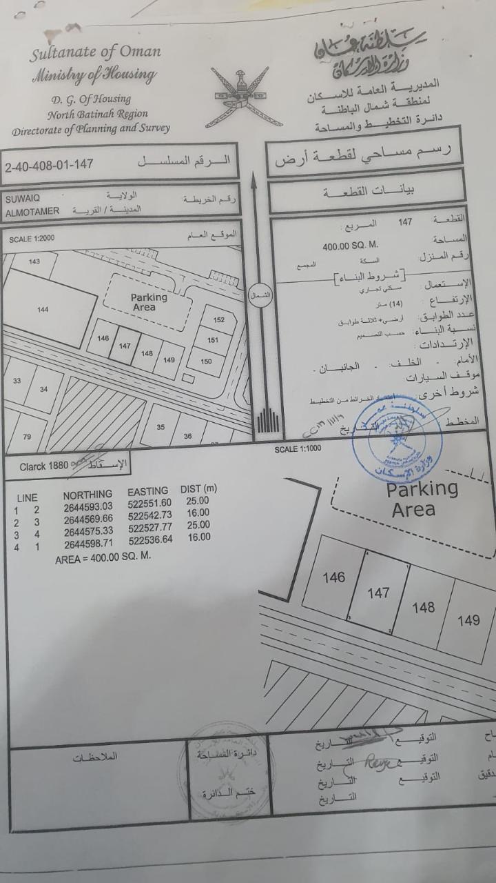 Commercial Land in As Suwayq, As Suwayq